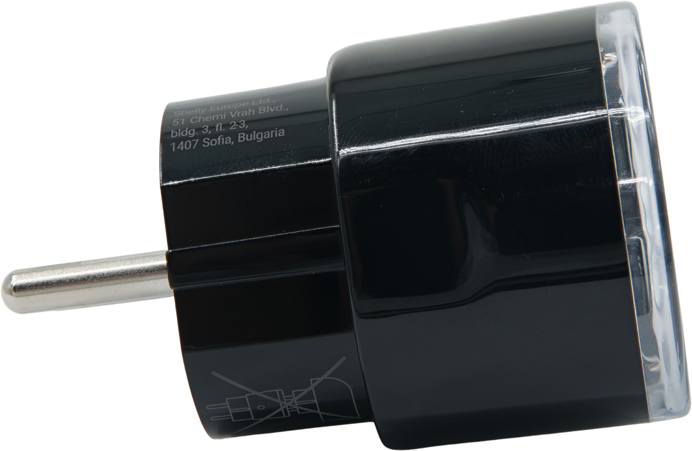 SHELLY WLAN-Steckdose Plug PM Gen3, schwarz