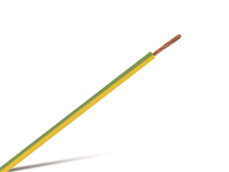Litze H07V-K 16 mm², 10 m, grün/gelb