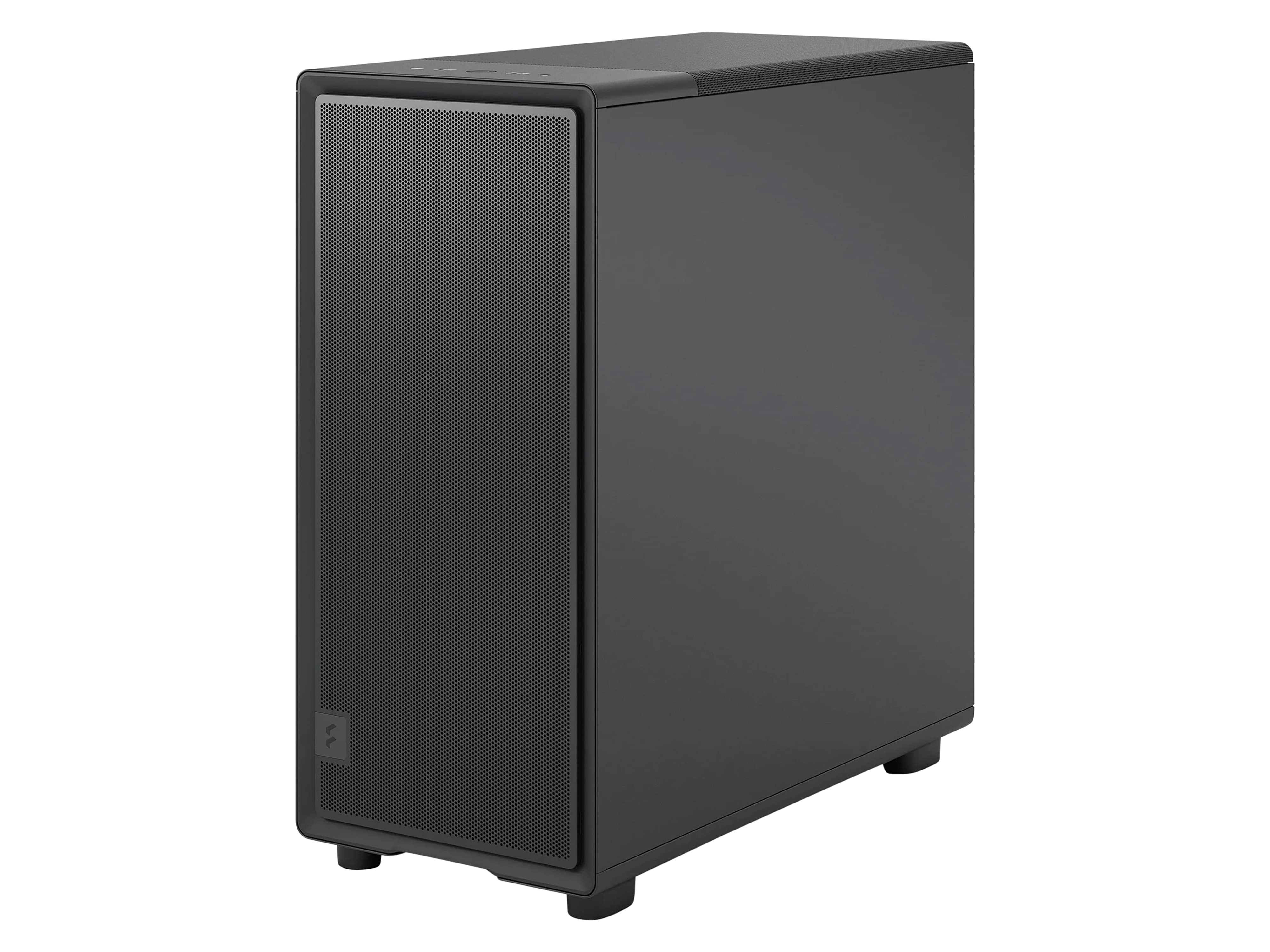 FRACTAL Midi Tower Design Epoch Black Solid