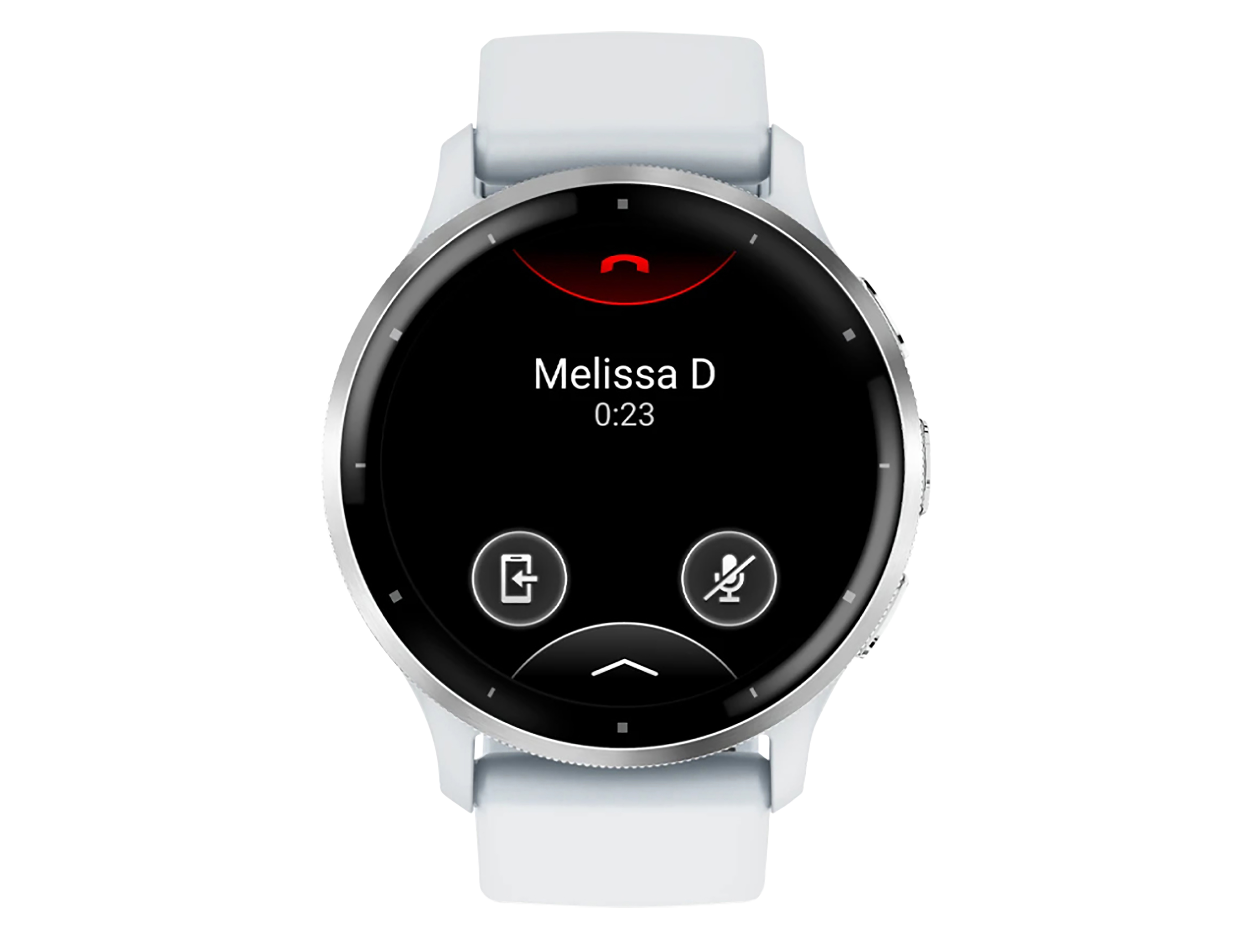 GARMIN Smartwatch Venu 3 steinweiss/silber Silikon