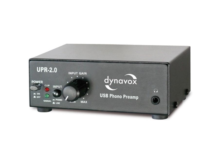 DYNAVOX USB-Phono-Vorverstärker UPR-2.0