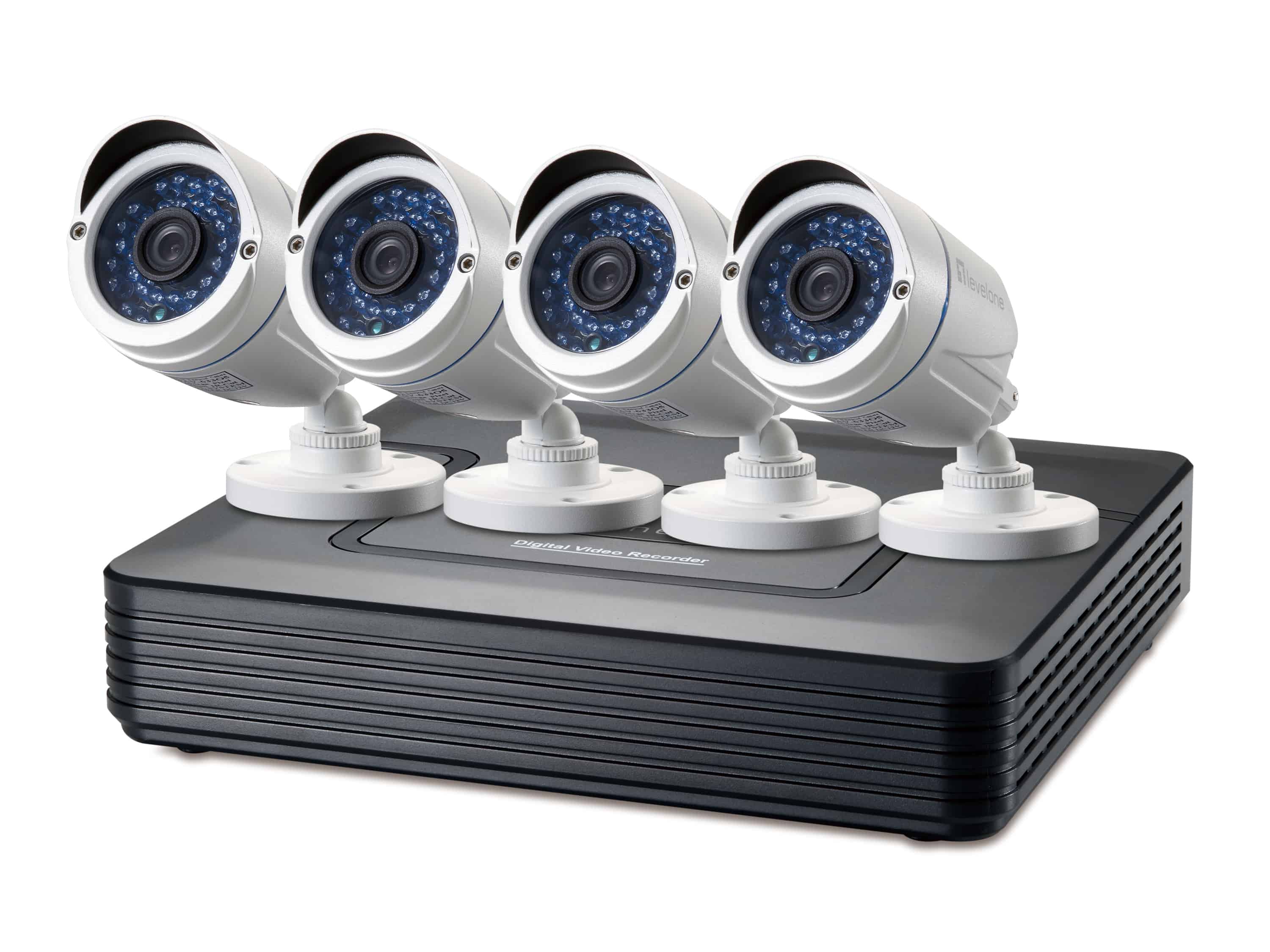 LEVEL ONE CCTV-Überwachungskit, 8-Kanal, Fix