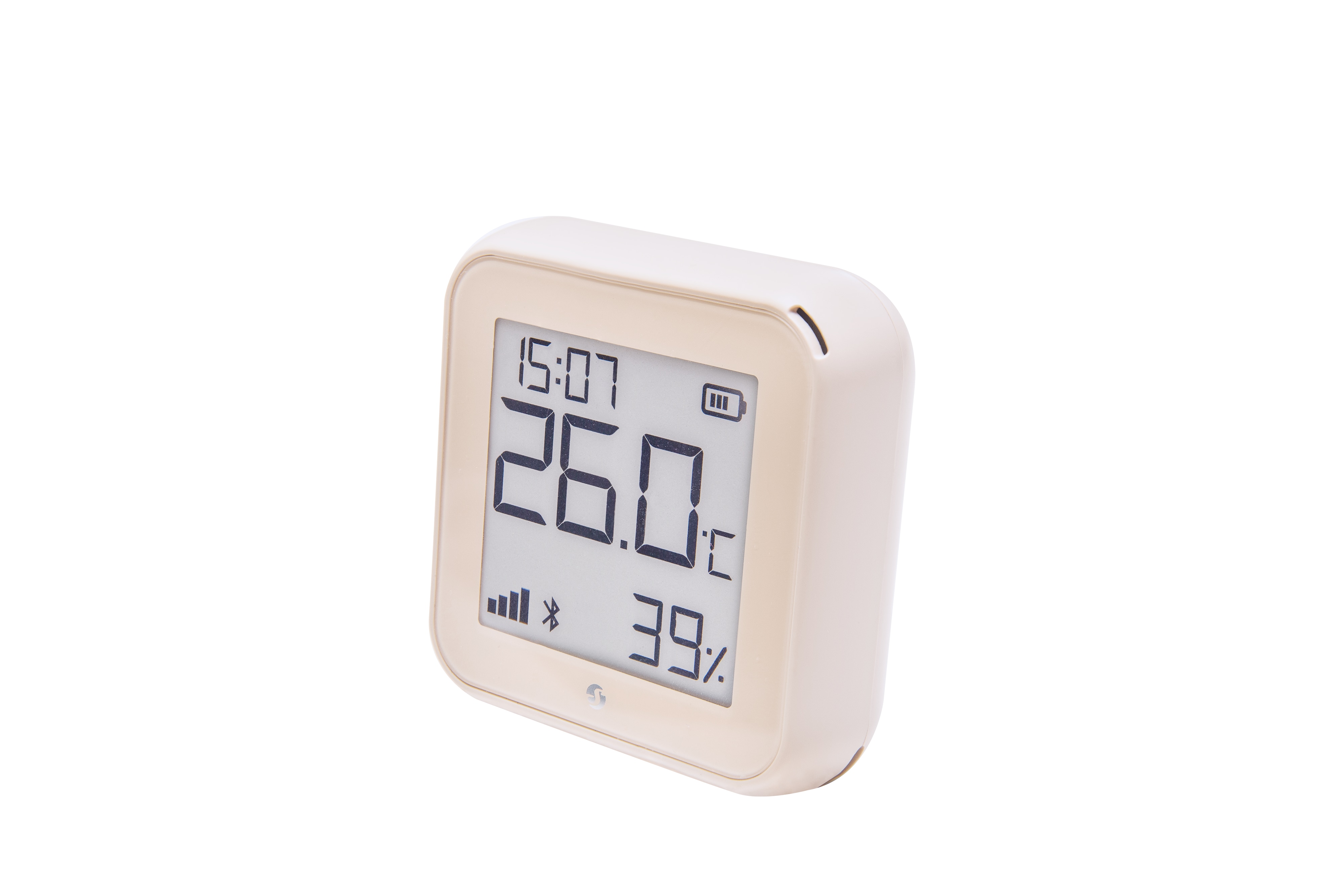 SHELLY WLAN-Temperatur- u. Feuchtigkeitssensor Plus H&T Gen. 3, BT, Ivory, 2 Stück