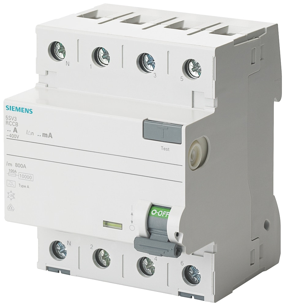 SIEMENS Fehlerstrom-Schutzschalter 5SV3344-6KL, 40 A