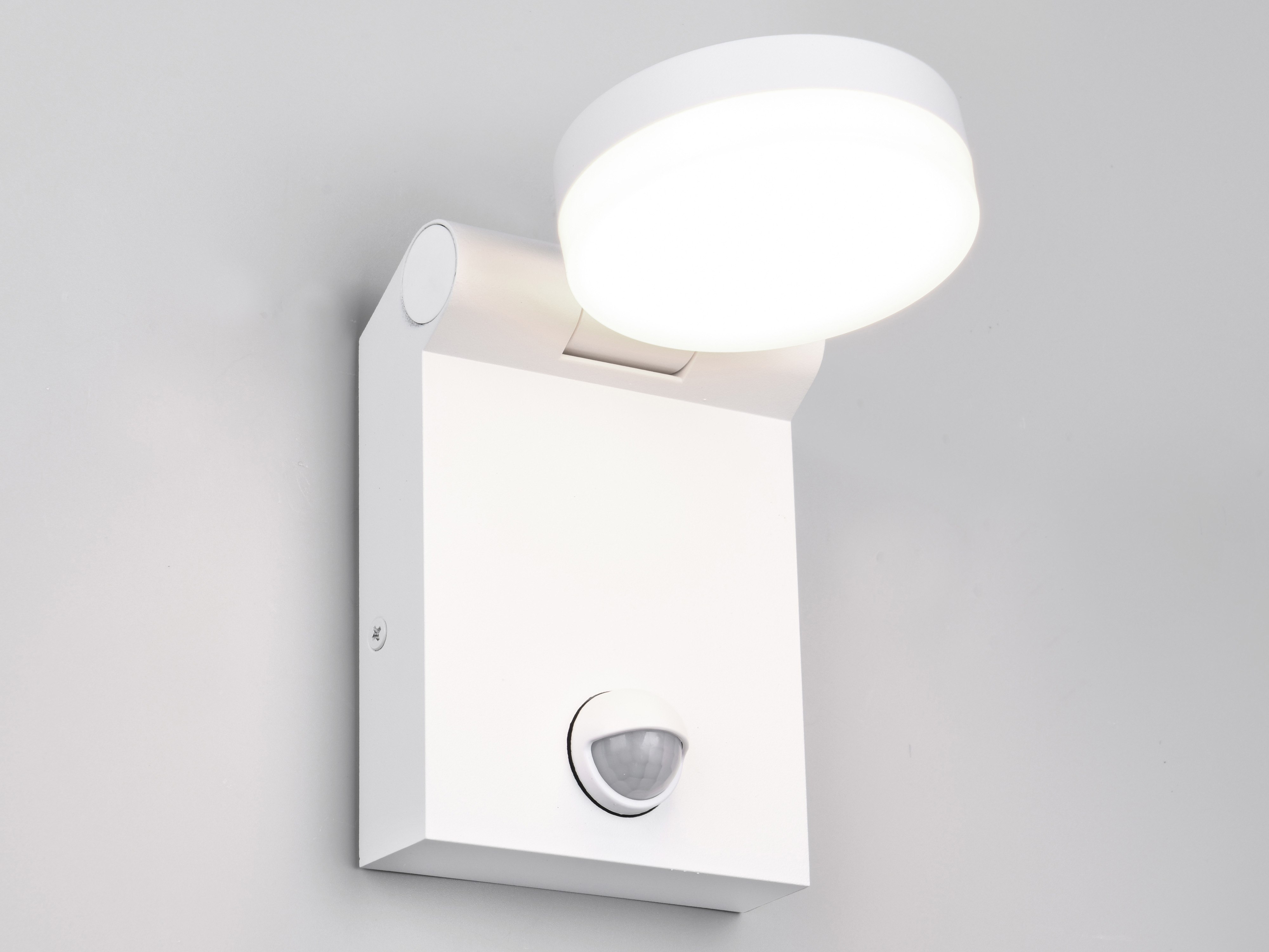 TRIO LED-Wandleuchte ADOUR 245569131, 7,5W, CCT, 750lm, warmweiß/neutralweiß, IP44, weiß