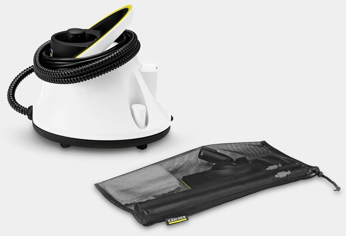 KÄRCHER Dampfreiniger SC 2 Deluxe EasyFix, 1500 W, weiß / schwarz