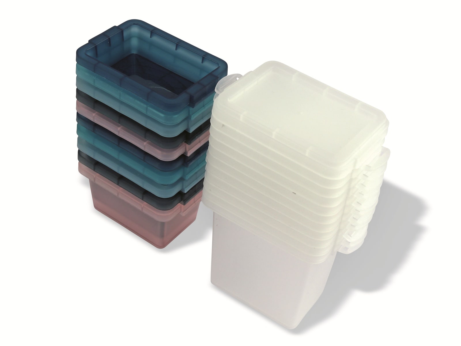 Aufbewahrungsboxen, 11 Stück, 5x100 ml, 5x 200 ml, 1x 400 ml