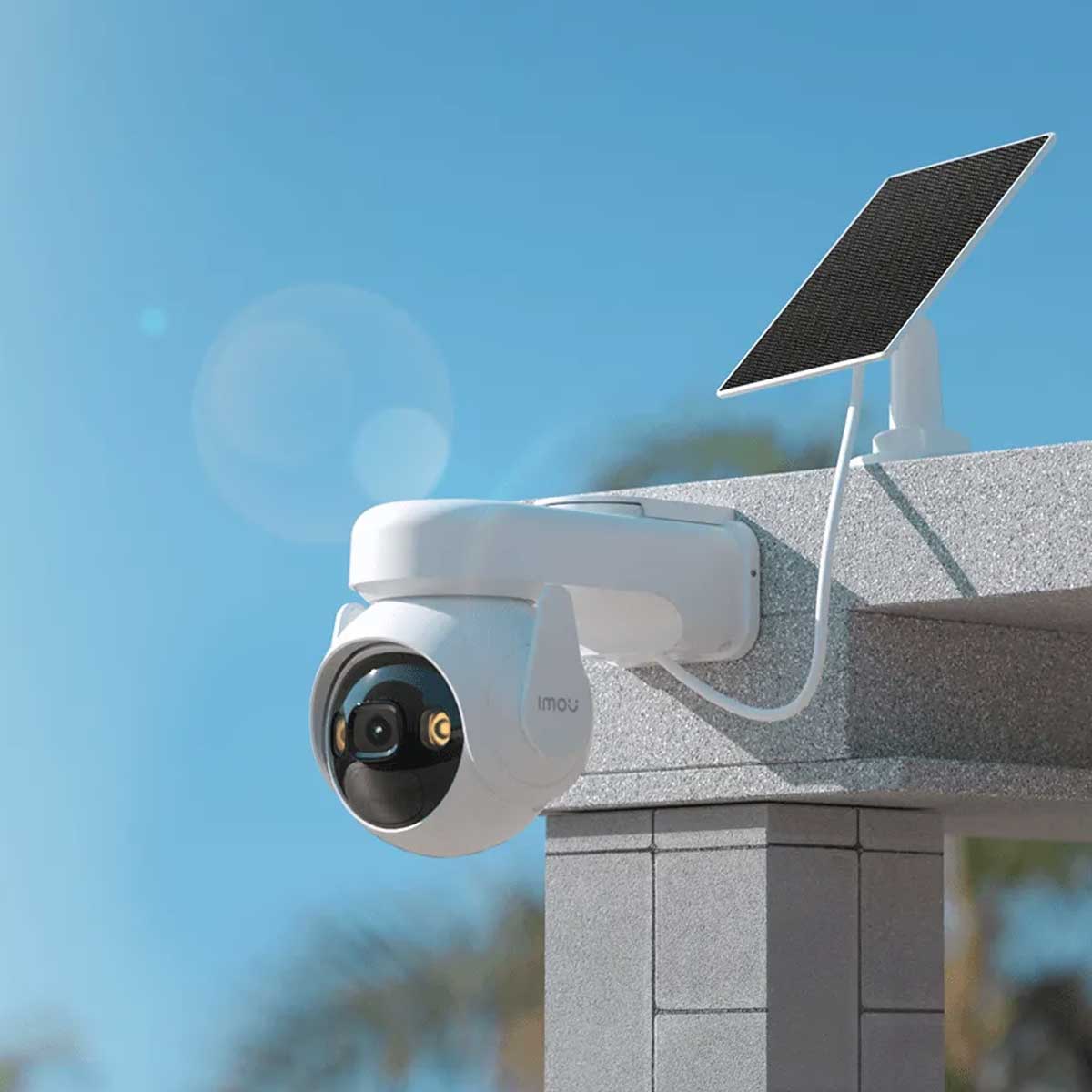 IMOU Überwachungskamera Cell PT Kit, außen, weiß