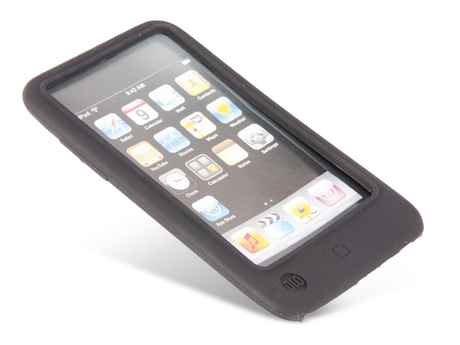 iPod 2G-Silikontasche und Display-Schutzfolie