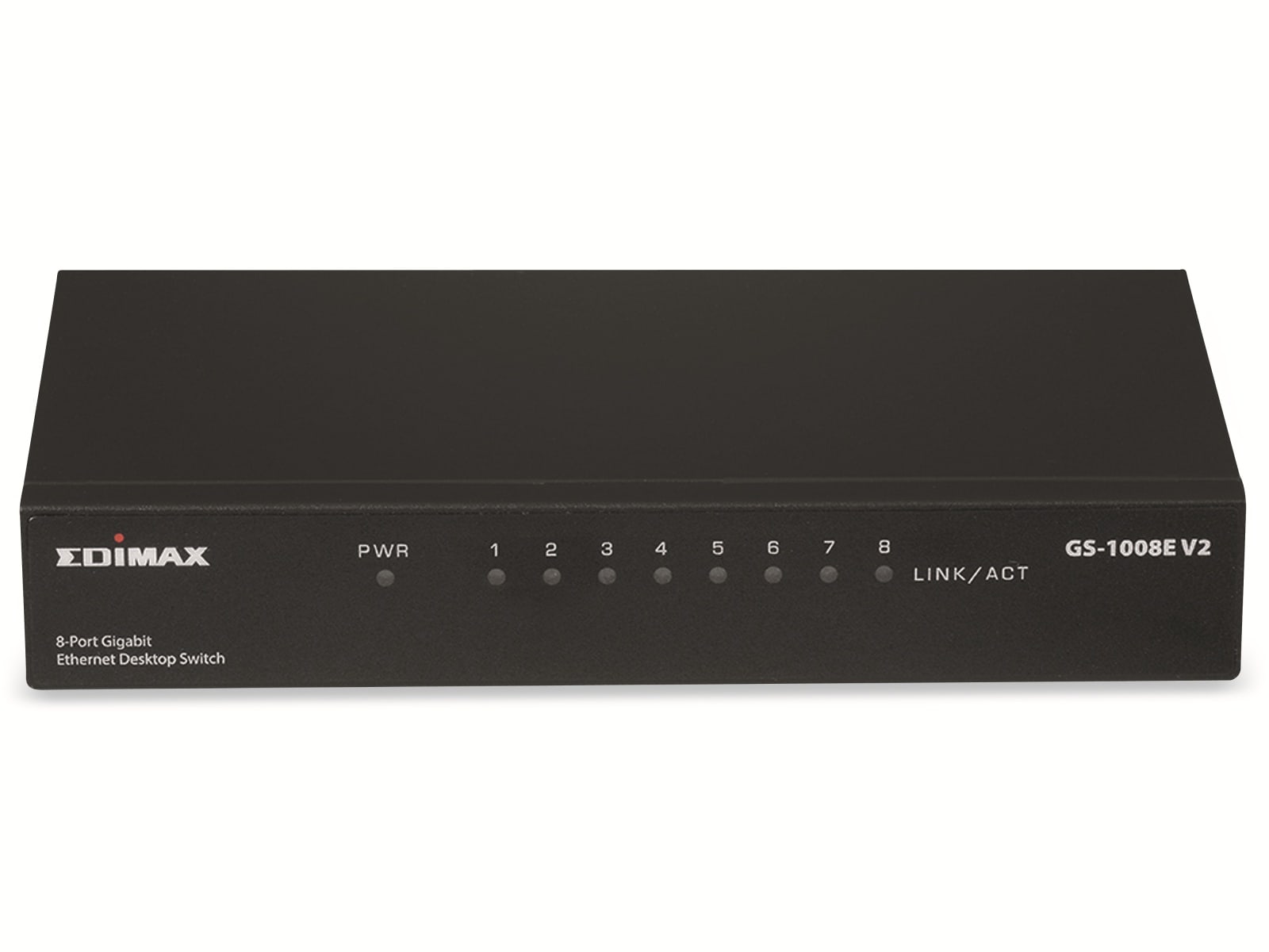 EDIMAX Gigabit-Switch GS-1008E V2, 8-port, Metallgehäuse