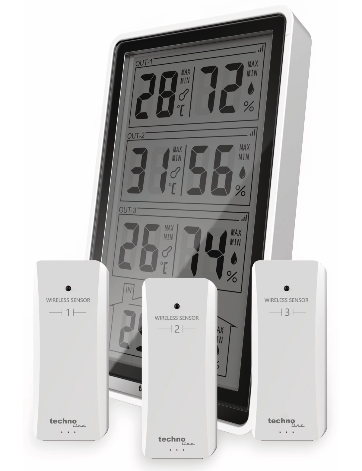 TECHNOLINE Funk-Wetterstation WS 7060 TECHNOLINE Funk-Wetterstation WS 7060