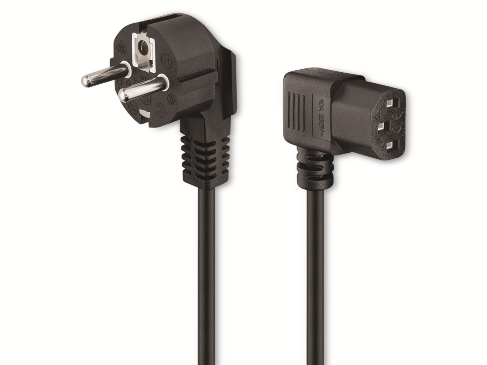 GOOBAY Kaltgerätekabel NK 102 S-150, 1,5 m, schwarz GOOBAY Kaltgerätekabel NK 102 S-150, 1,5 m, schwarz