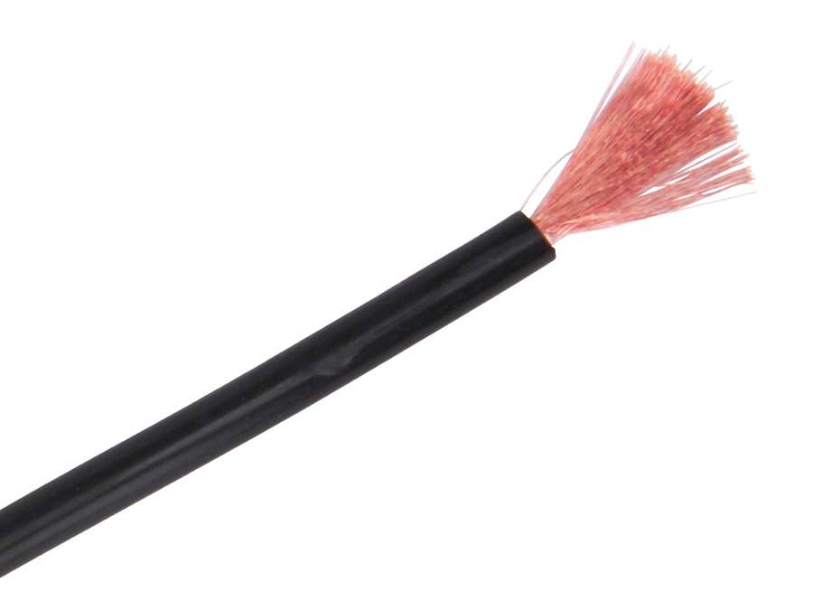 RAUTRONIC Schaltlitze höchstflexibel LifYY, 1 mm², 5 m, schwarz