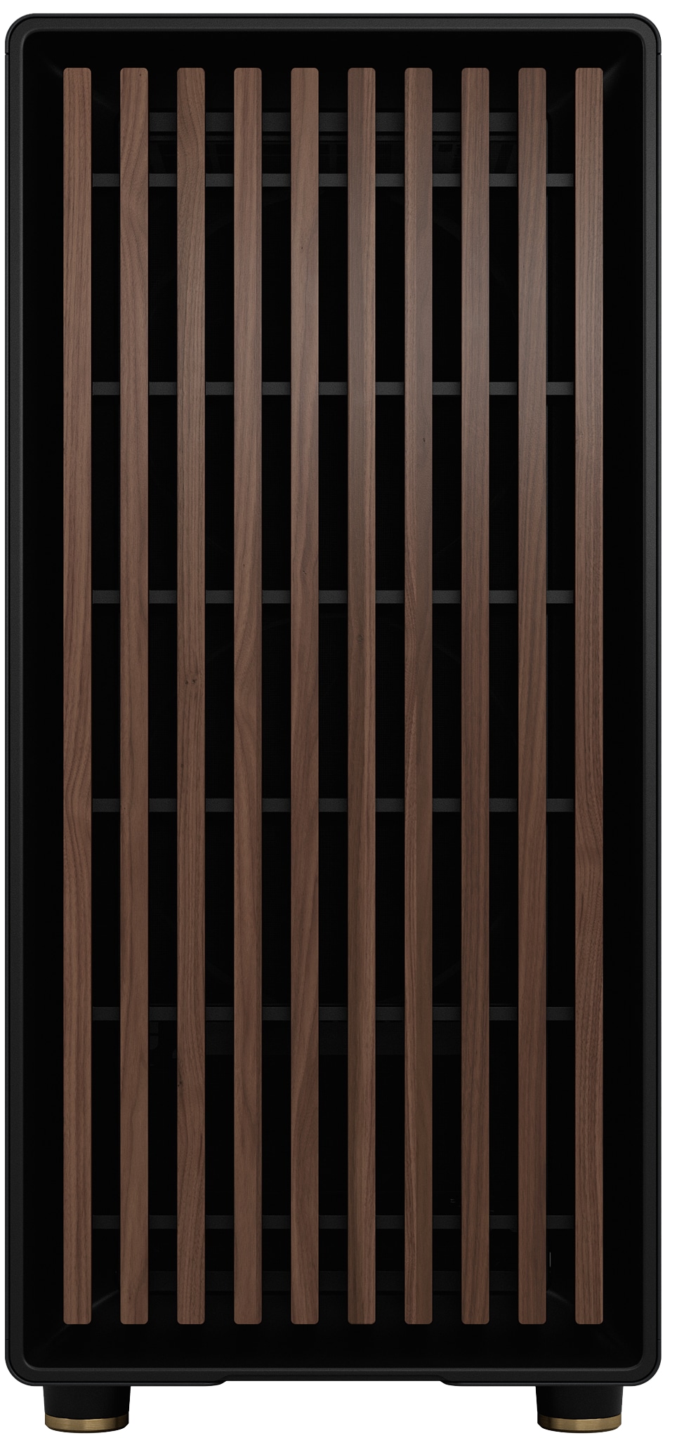 FRACTAL Midi Tower Design North Charcoal schwarz TG Dark