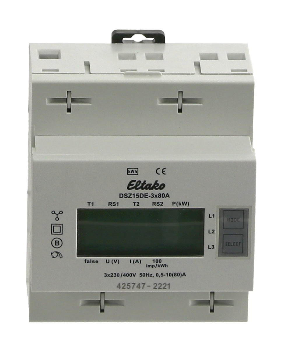 ELTAKO Drehstromzähler DSZ15DE-3x80A