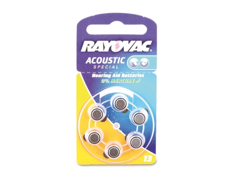 RAYOVAC Hörgeräte-Batterien ZA13/HA13, VARTA