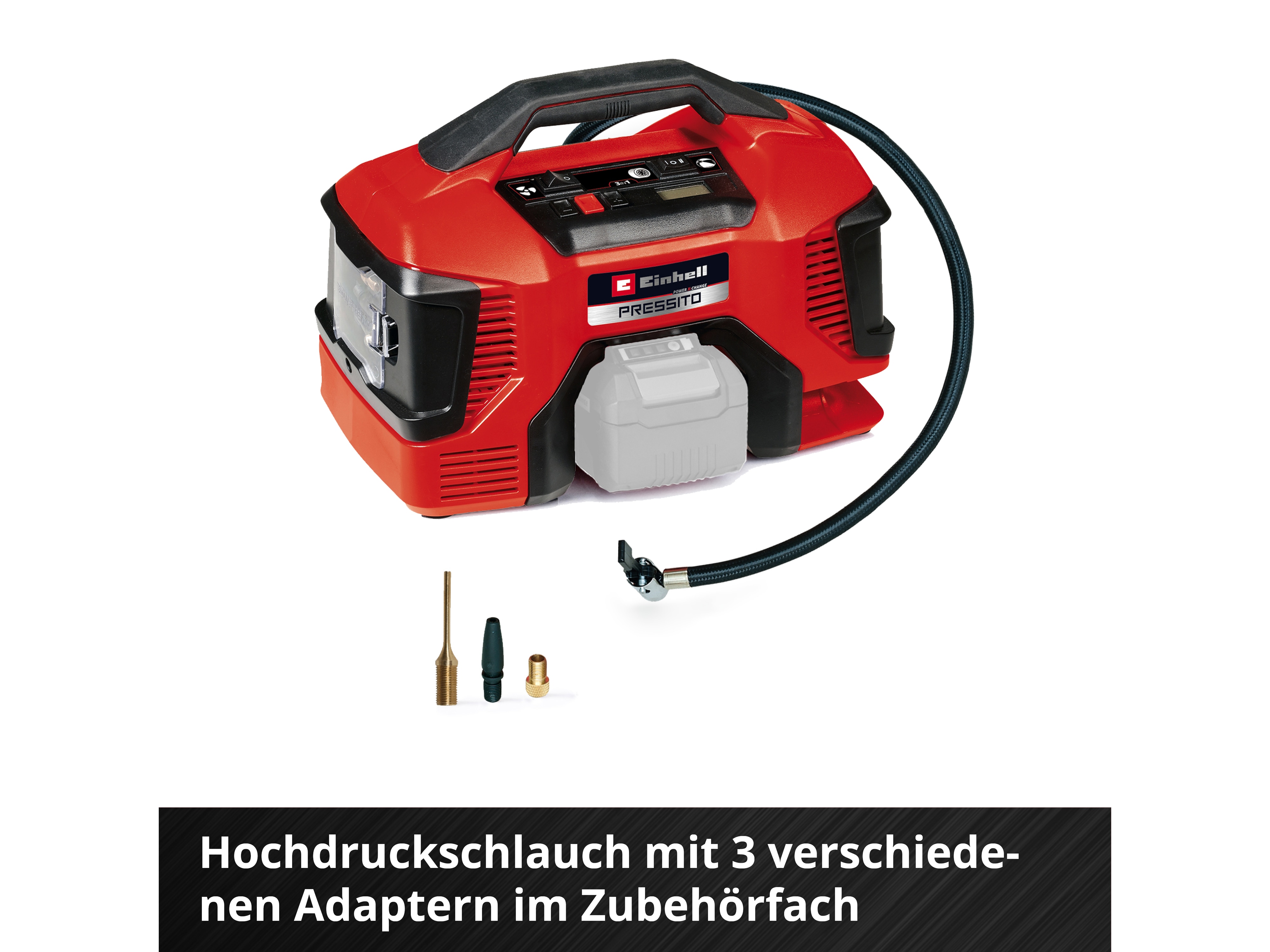 EINHELL Akku-Kompressor PRESSITO 18/21
