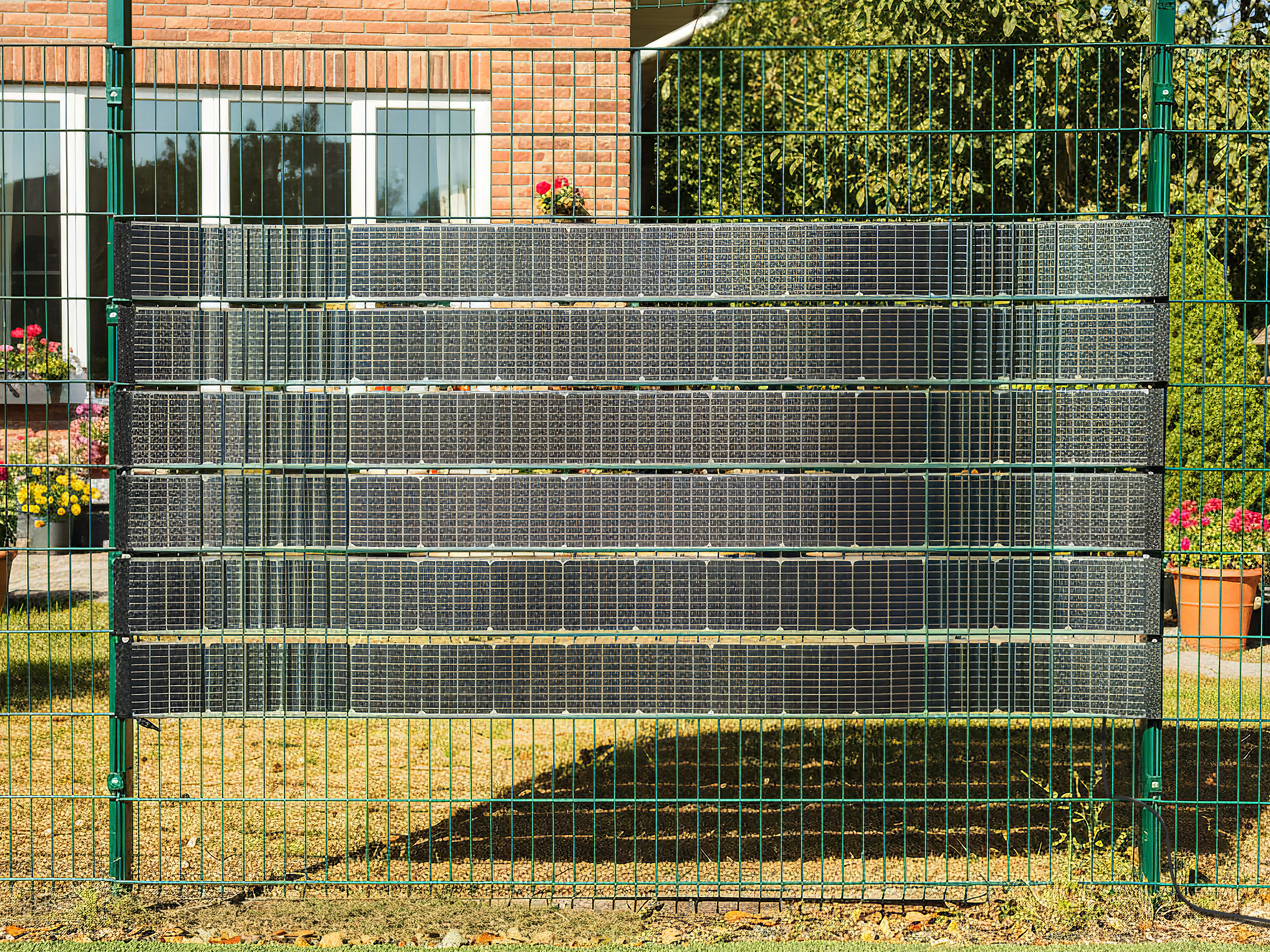 TECHNAXX Solarzaun Erweiterung BiDo Flexi TX-357