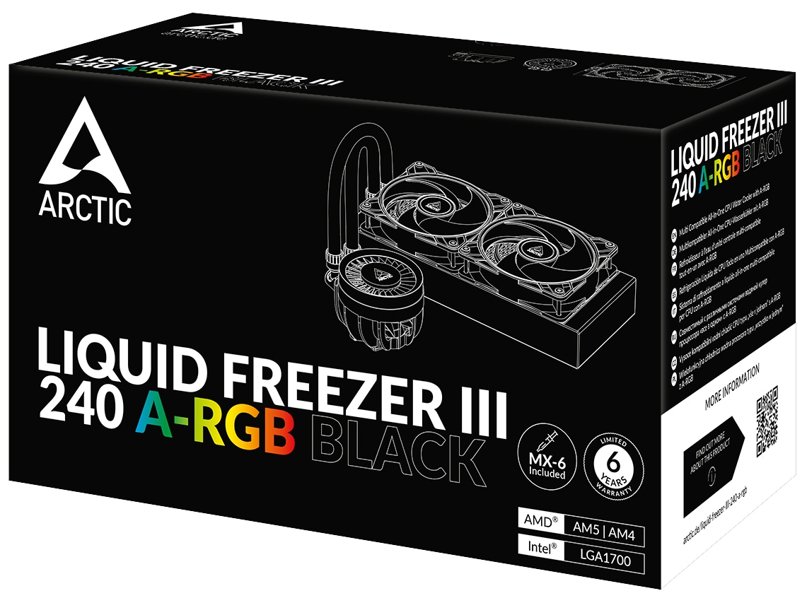 ARCTIC Wasserkühlung Liquid Freezer III 240 A-RGB ARCTIC Wasserkühlung Liquid Freezer III 240 A-RGB