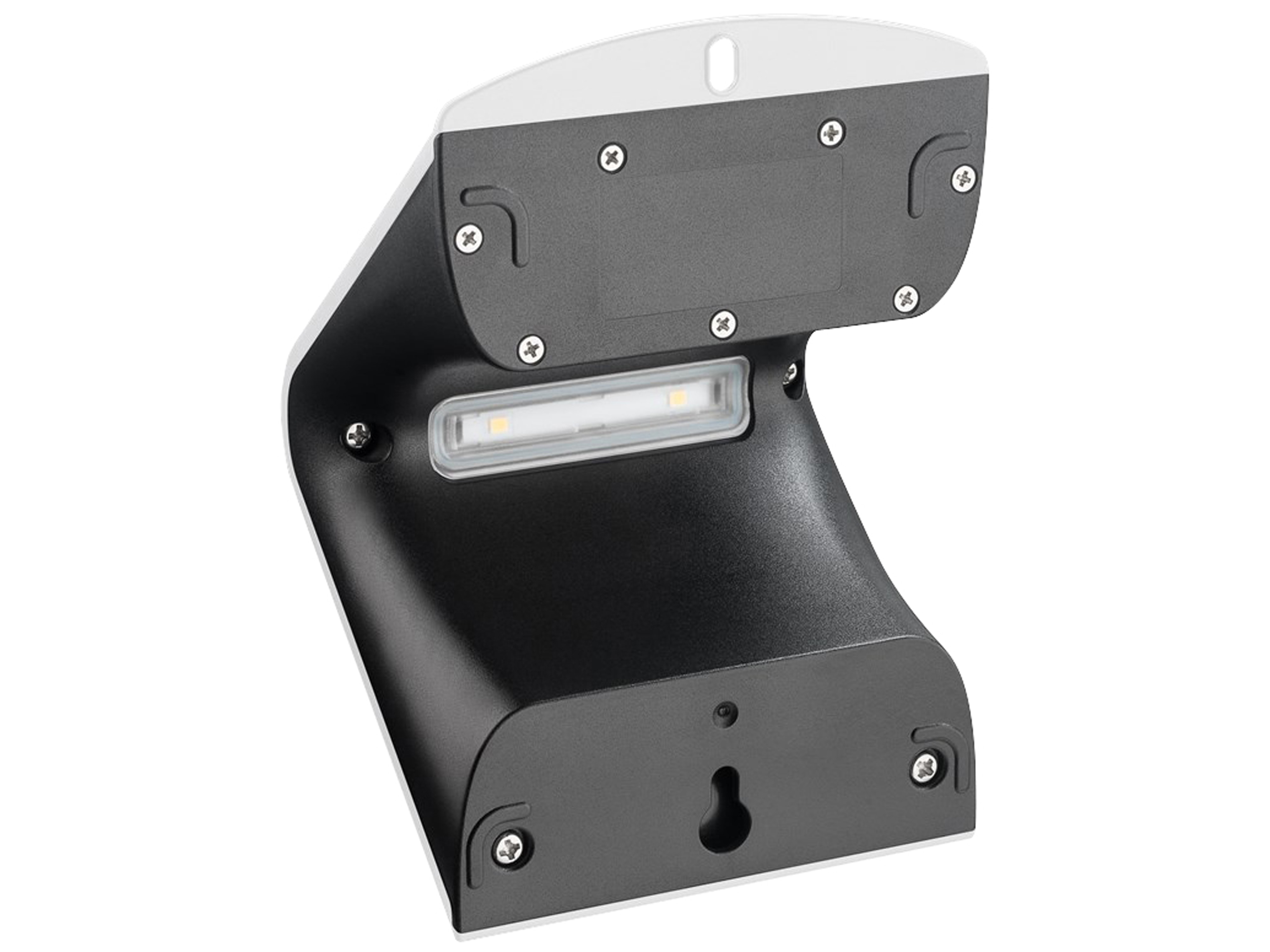 GOOBAY Solar LED-Wandleuchte mit Bewegungsmelder, 1,5 W, weiß