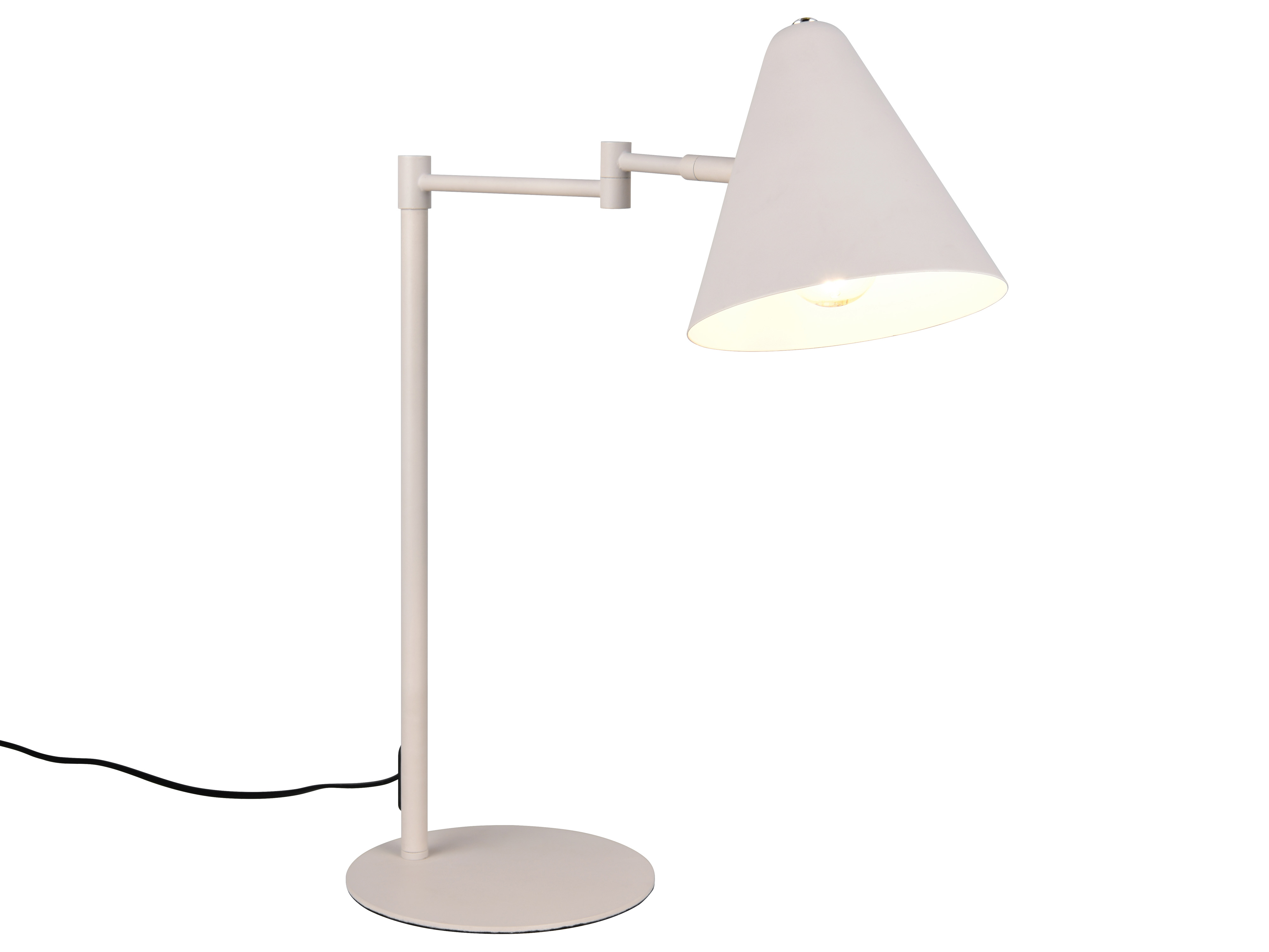 TRIO Tischleuchte Cosima, 563900176, E14, ohne LM, IP20, grau