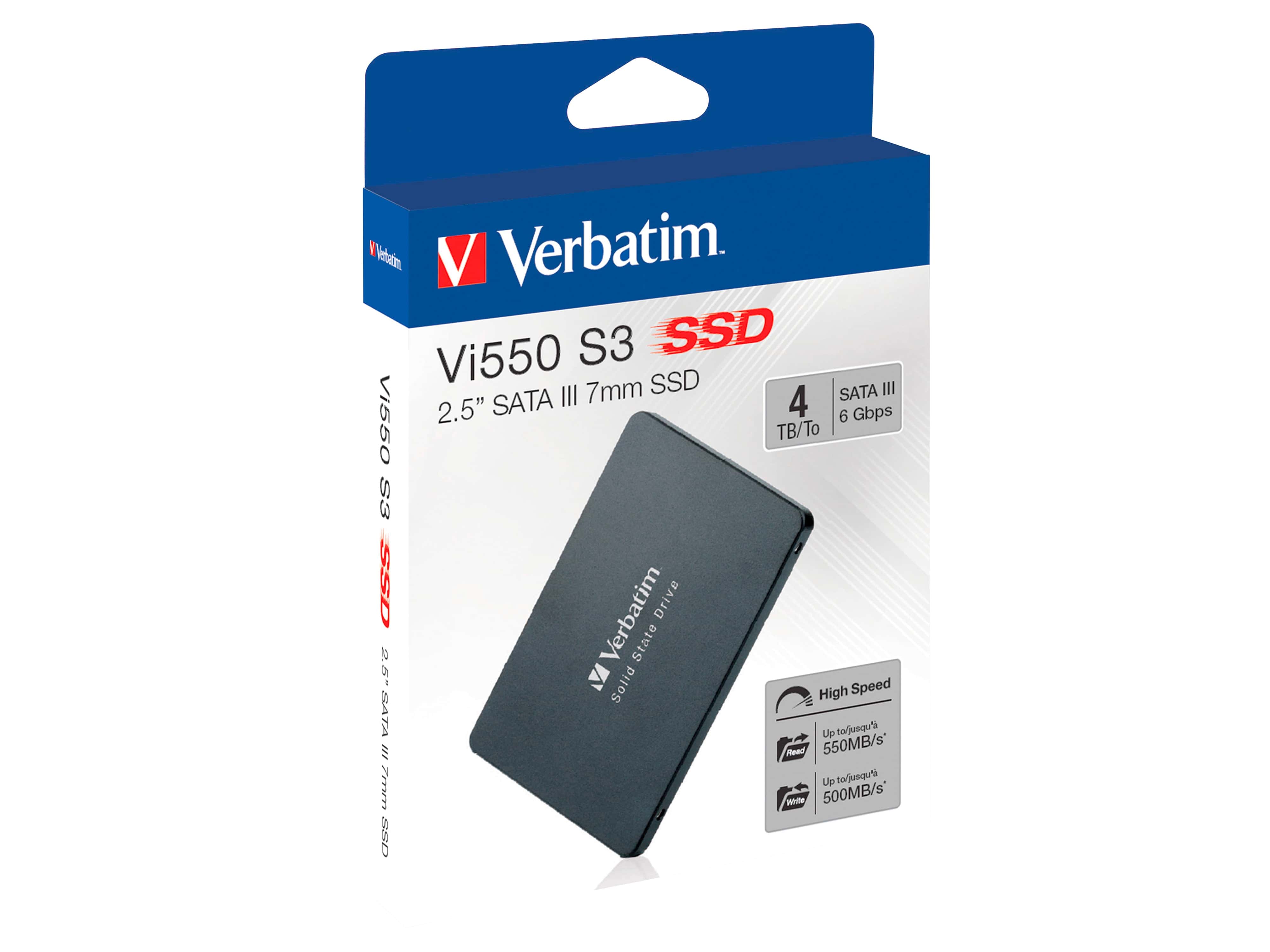 VERBATIM SSD Vi550, 4 TB VERBATIM SSD Vi550, 4 TB