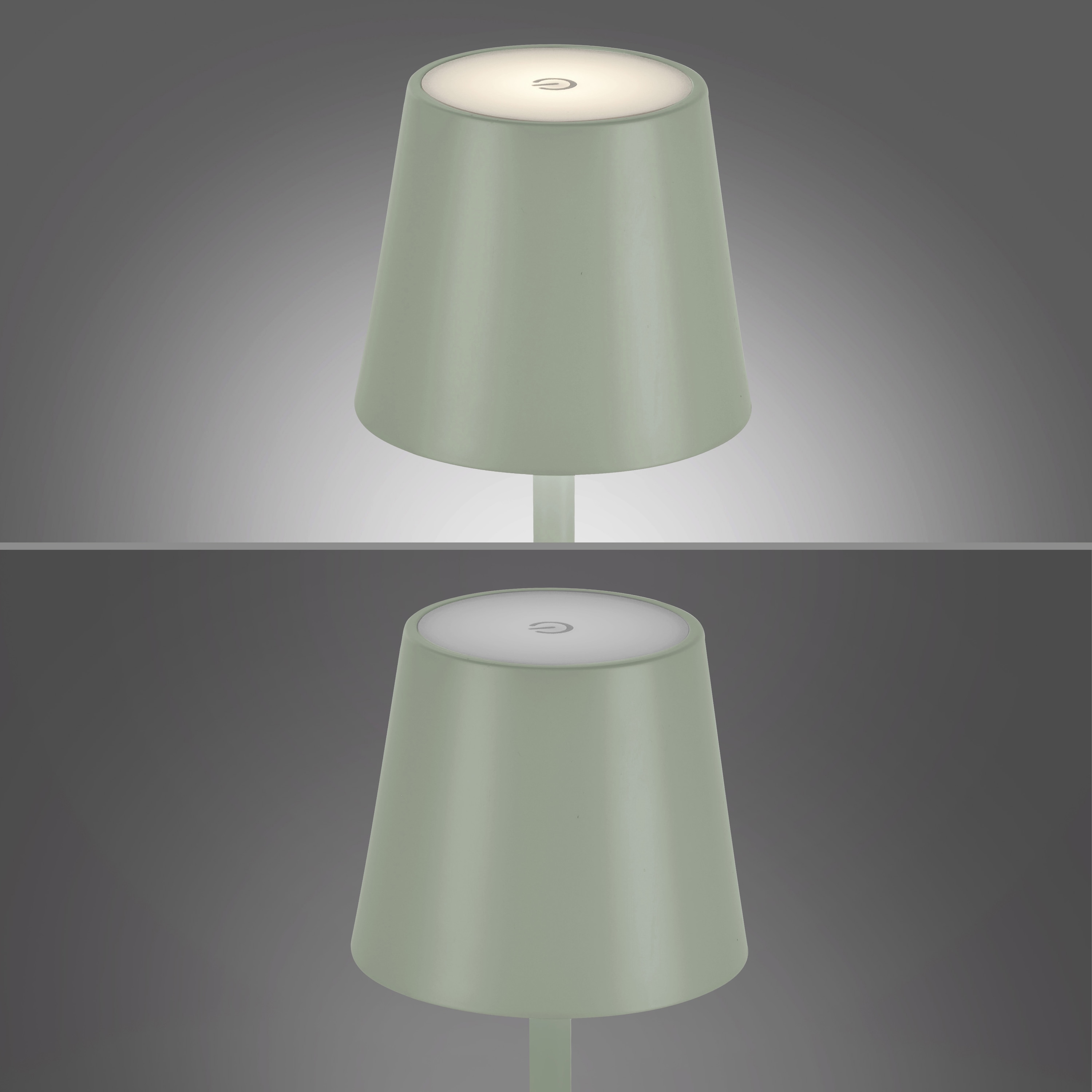 JUST LIGHT LED-Akku-Tischleuchte 19250-43 grün, 2,5 W, 320 lm, 3000 K, IP54 JUST LIGHT LED-Akku-Tischleuchte 19250-43 grün, 2,5 W, 320 lm, 3000 K, IP54