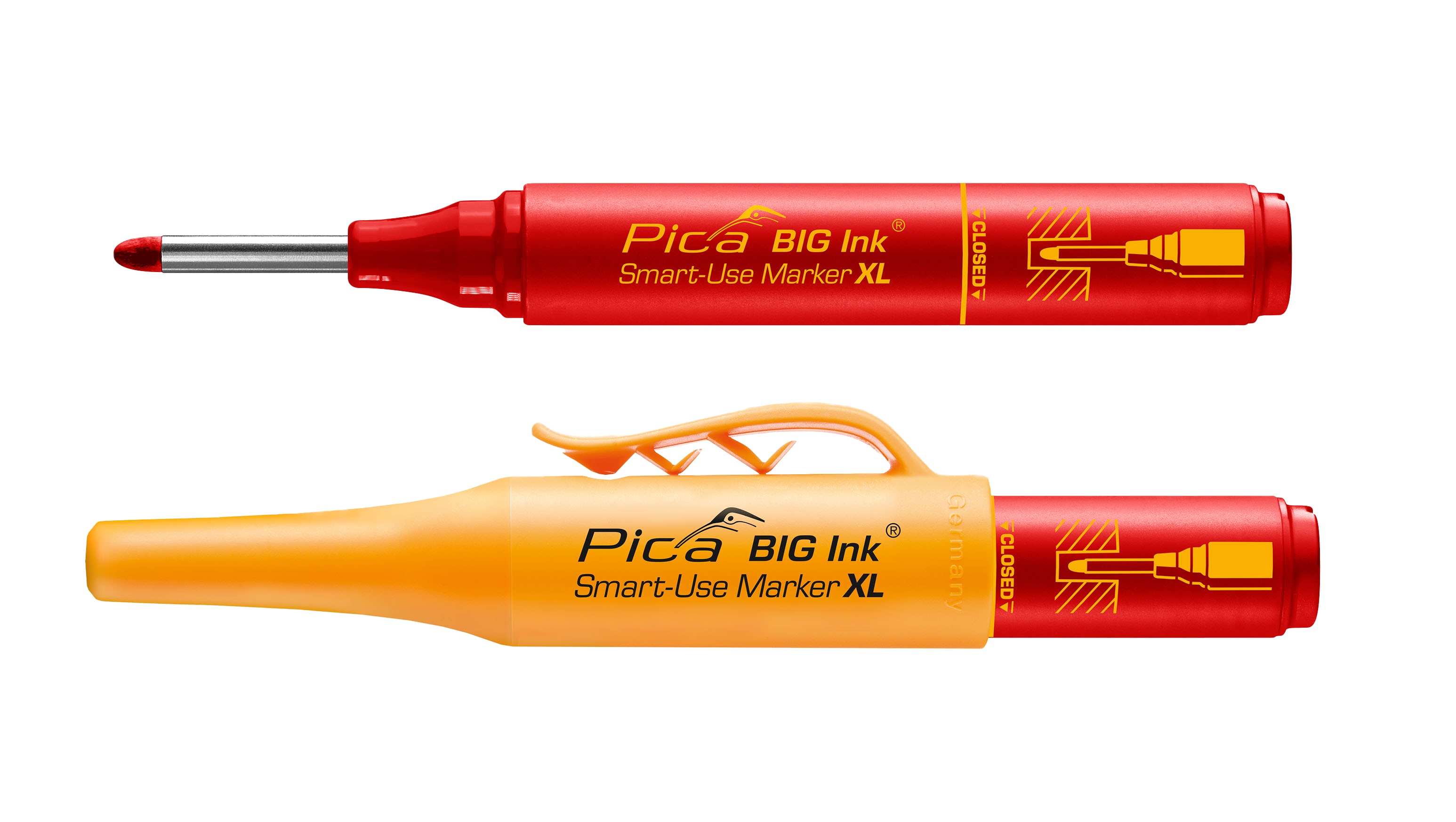 PICA BIG Ink Smart-Use Marker XL 170/40/SB, rot