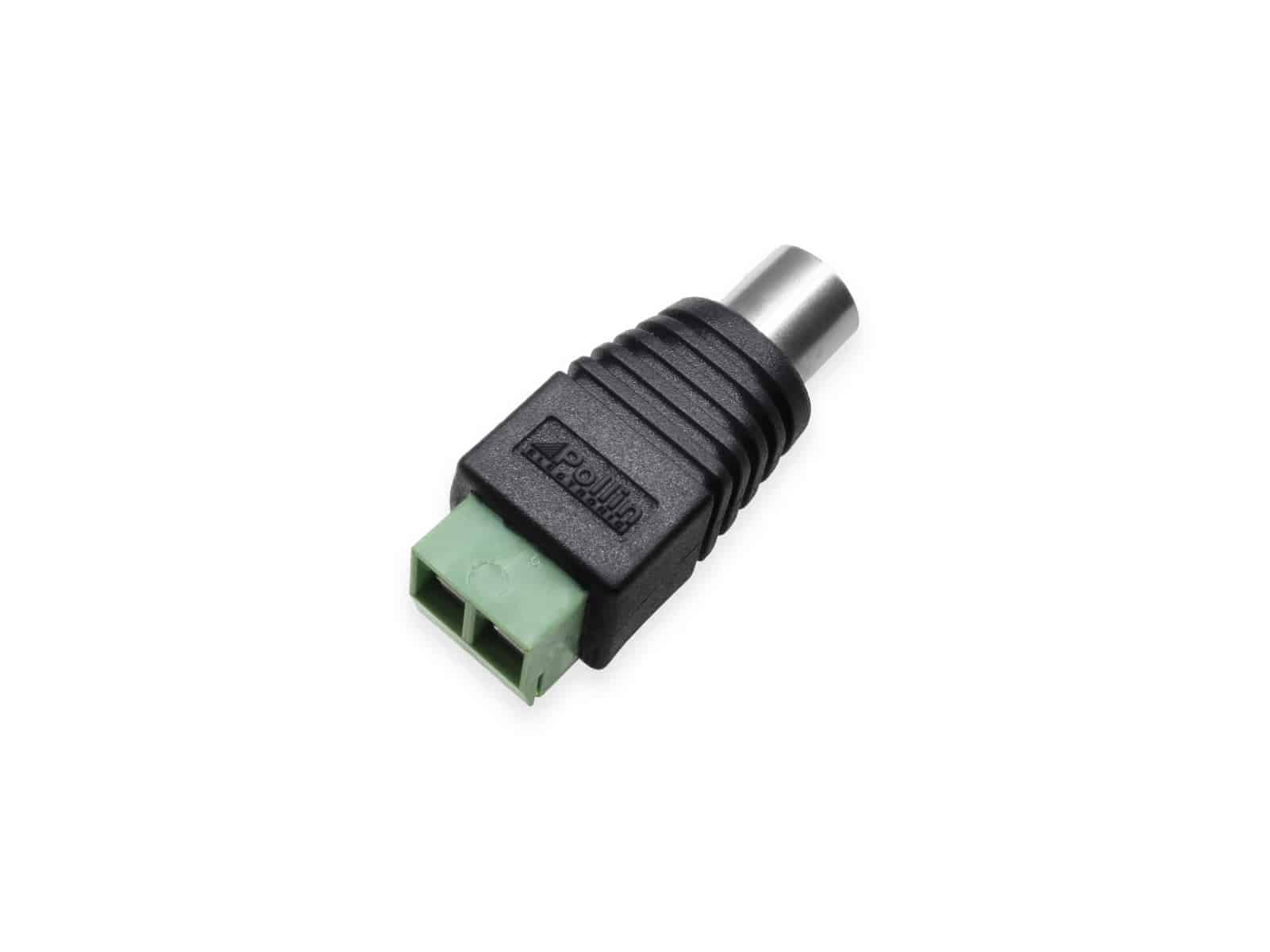 Steckverbinder, Cinch, Schraubanschluss, Stecker