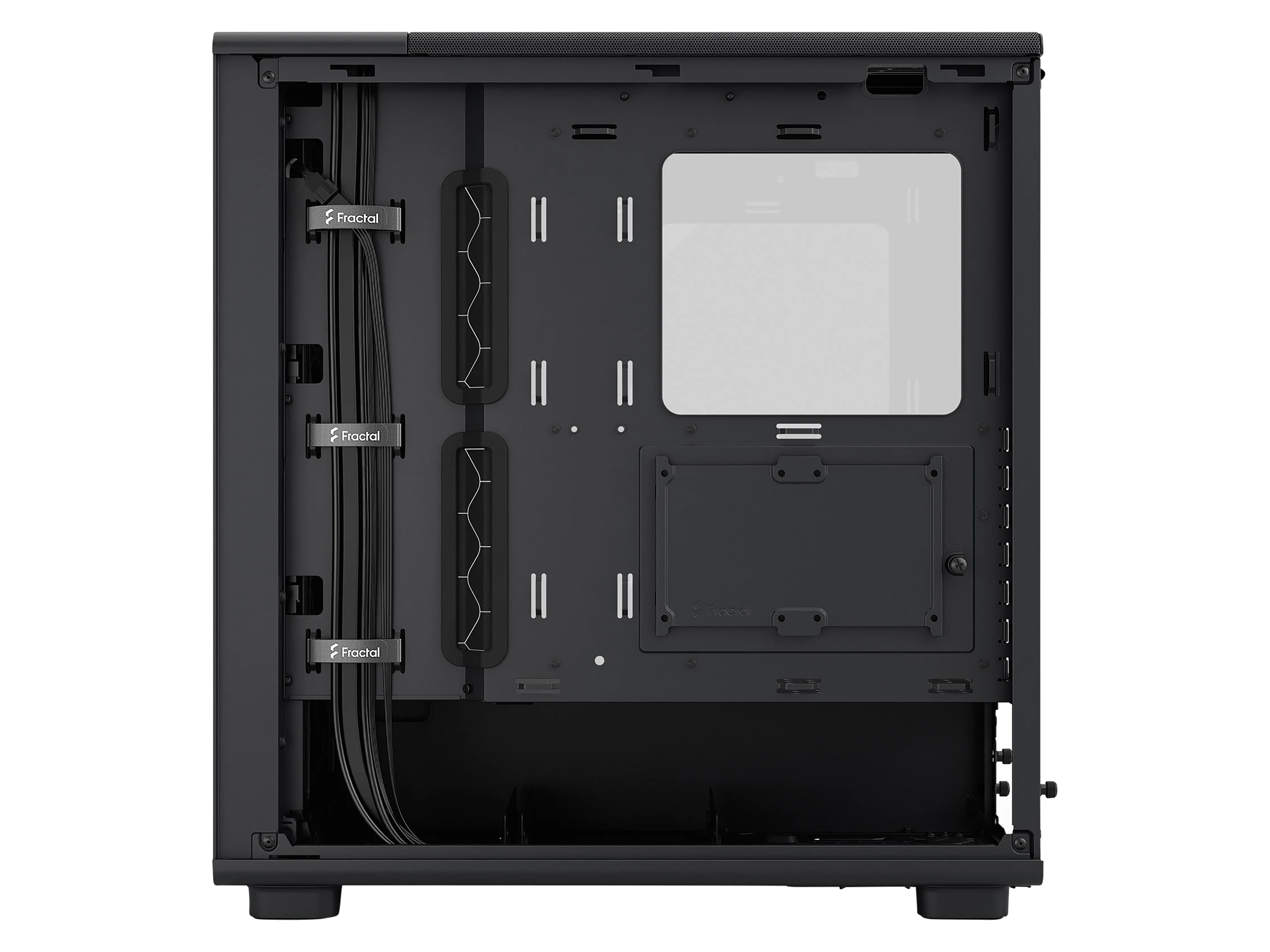 FRACTAL Midi Tower Design Epoch Black TG Light Tint FRACTAL Midi Tower Design Epoch Black TG Light Tint