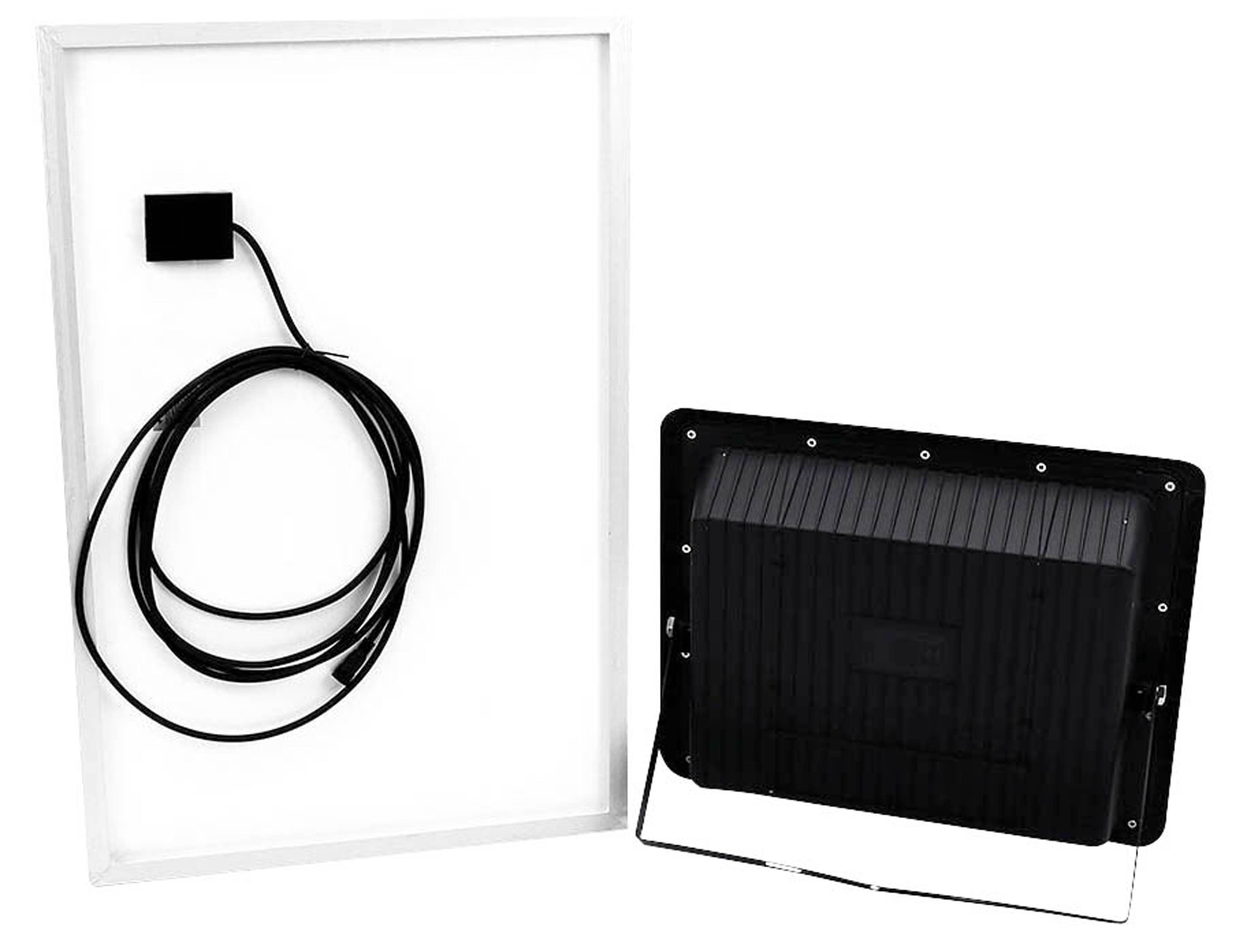 V-TAC Solar LED-Fluter VT-300W, 50 W, 4000 K, mit Panel + Fernbedienung V-TAC Solar LED-Fluter VT-300W, 50 W, 4000 K, mit Panel + Fernbedienung