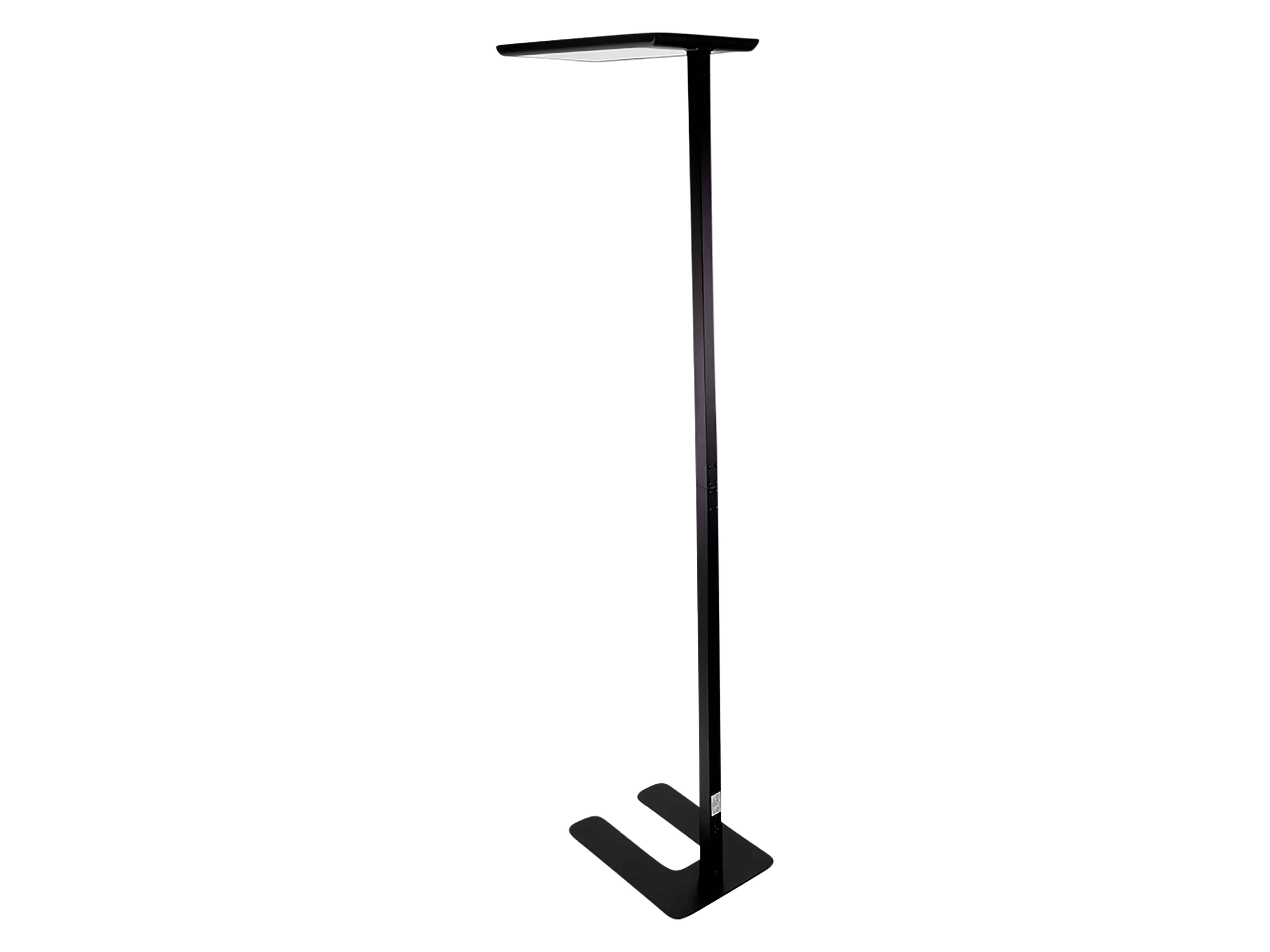 LUXULA LED-Büro-Stehleuchte, Up/Down, 100W, 4000K, EEK: F, 7000lm, IP20, dimmbar, schwarz