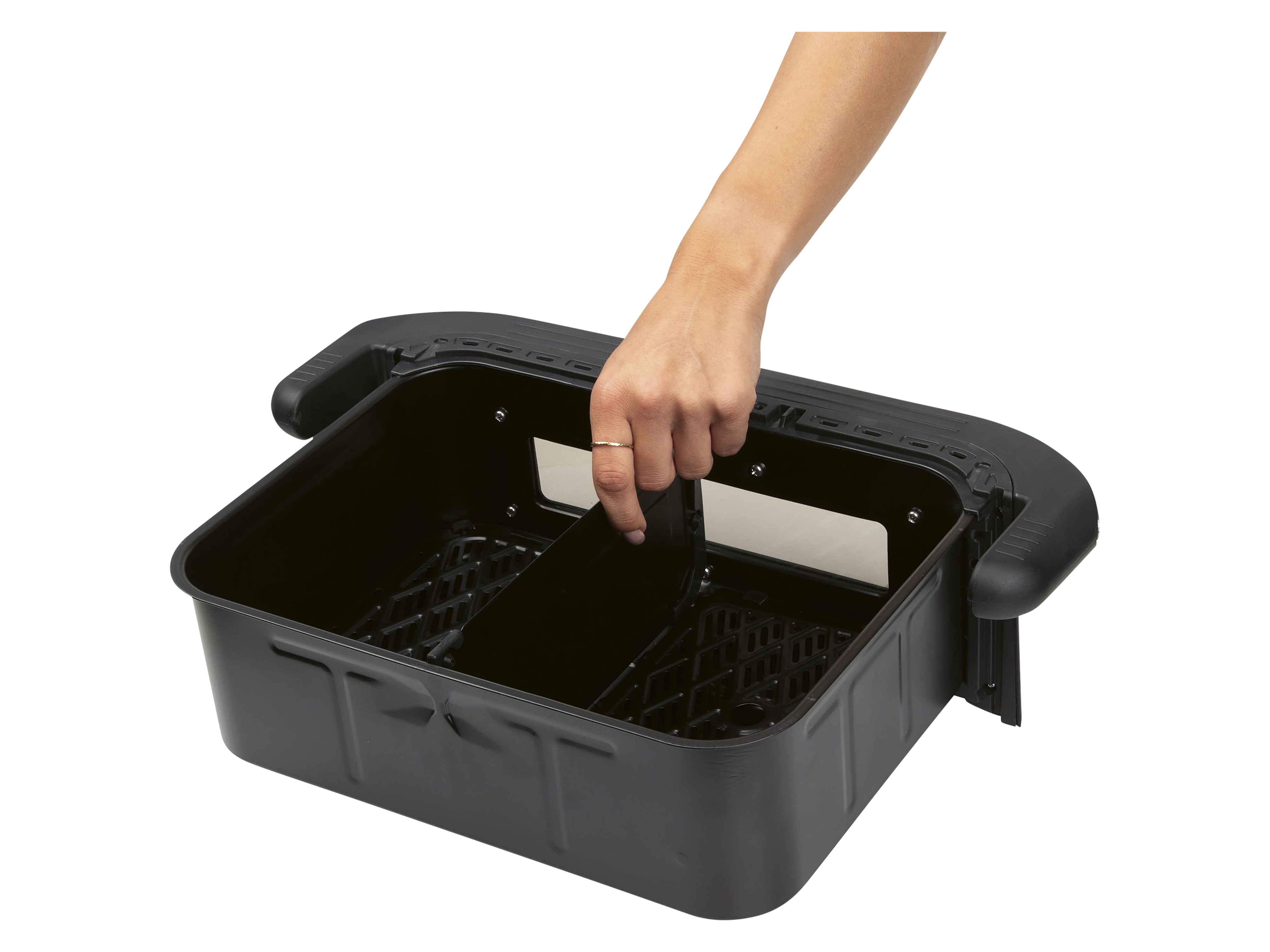 PROFICOOK Heißluftfritteuse XXL PC-FR 1313 H, 10L, 2 Kammern, 2400W