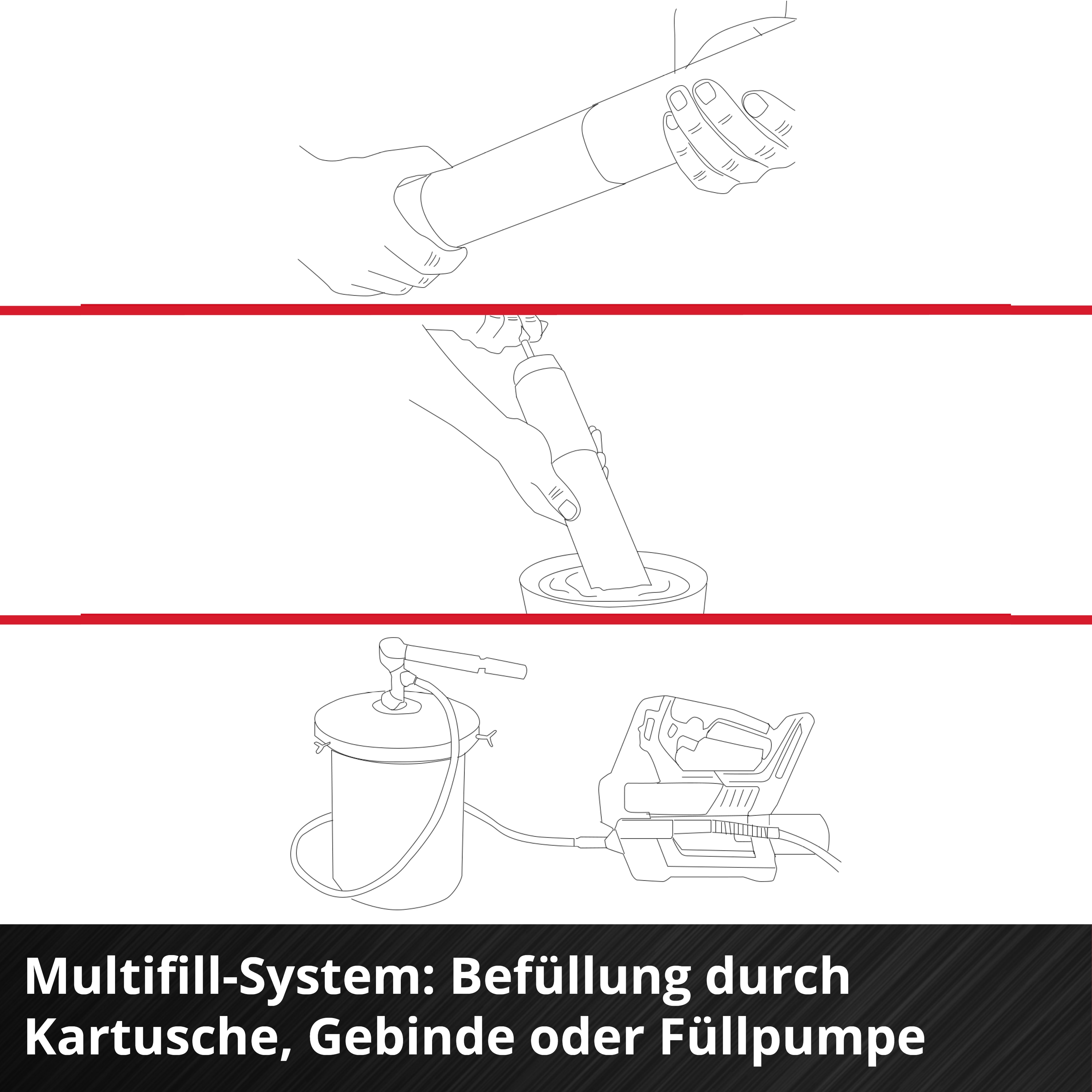 EINHELL PROFESSIONAL Akku-Fettpresse TP-GR 18/690 Li + Starterset 4,0 Ah