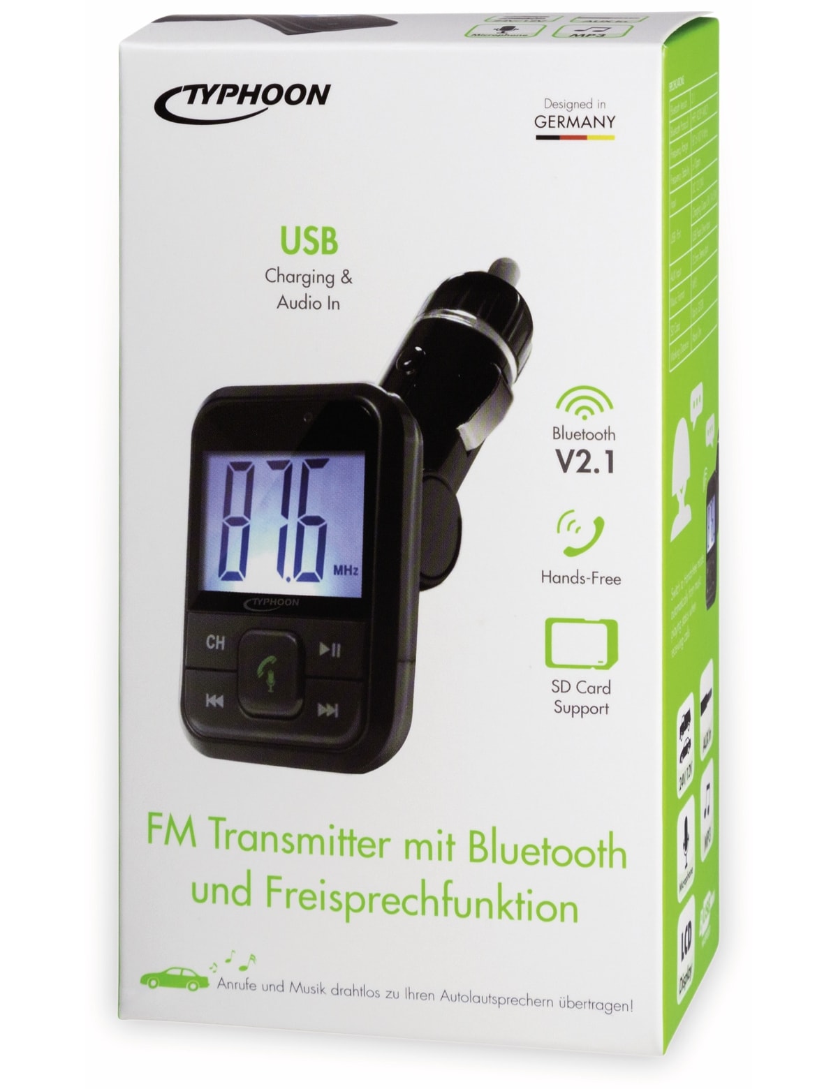 TYPHOON FM-Transmitter TM036 TYPHOON FM-Transmitter TM036