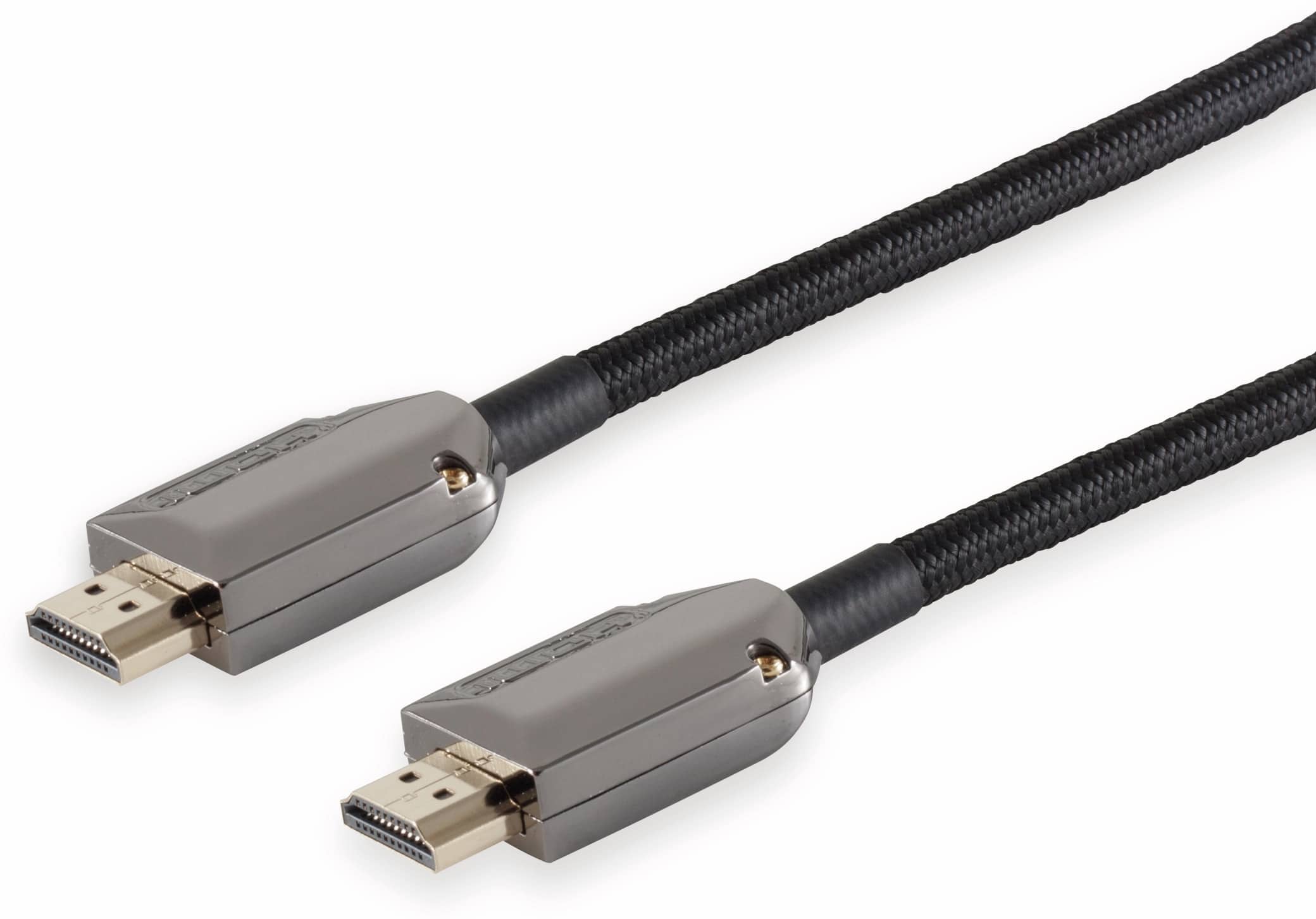 BLACK COTTON HDMI-Kabel, 5,0 m, schwarz BLACK COTTON HDMI-Kabel, 5,0 m, schwarz