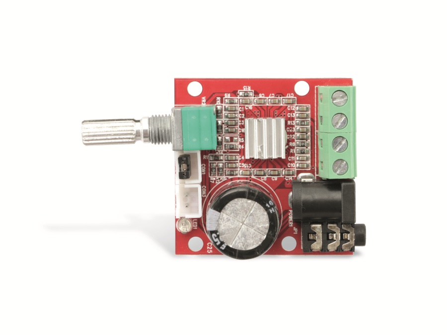 DAYPOWER Stereo-Verstärkermodul VM-2x10, 2x 10 W DAYPOWER Stereo-Verstärkermodul VM-2x10, 2x 10 W