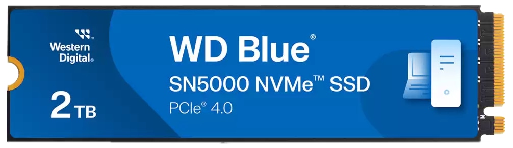 WESTERN DIGITAL M.2 SSD Blue SN5000 2TB WD M.2 SSD Blue SN5000 2TB