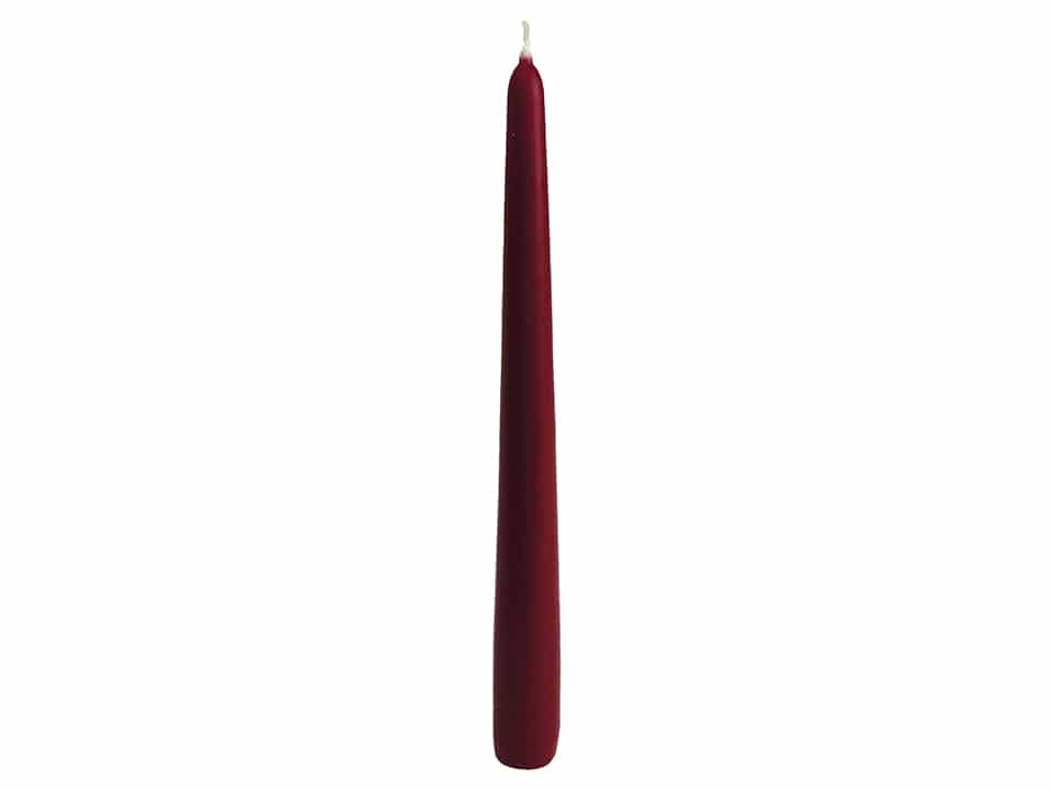 WIEDEMANN Tafelkerzen, altrot, 250/25mm, 50 Stück WIEDEMANN Tafelkerzen, altrot, 250/25mm, 50 Stück