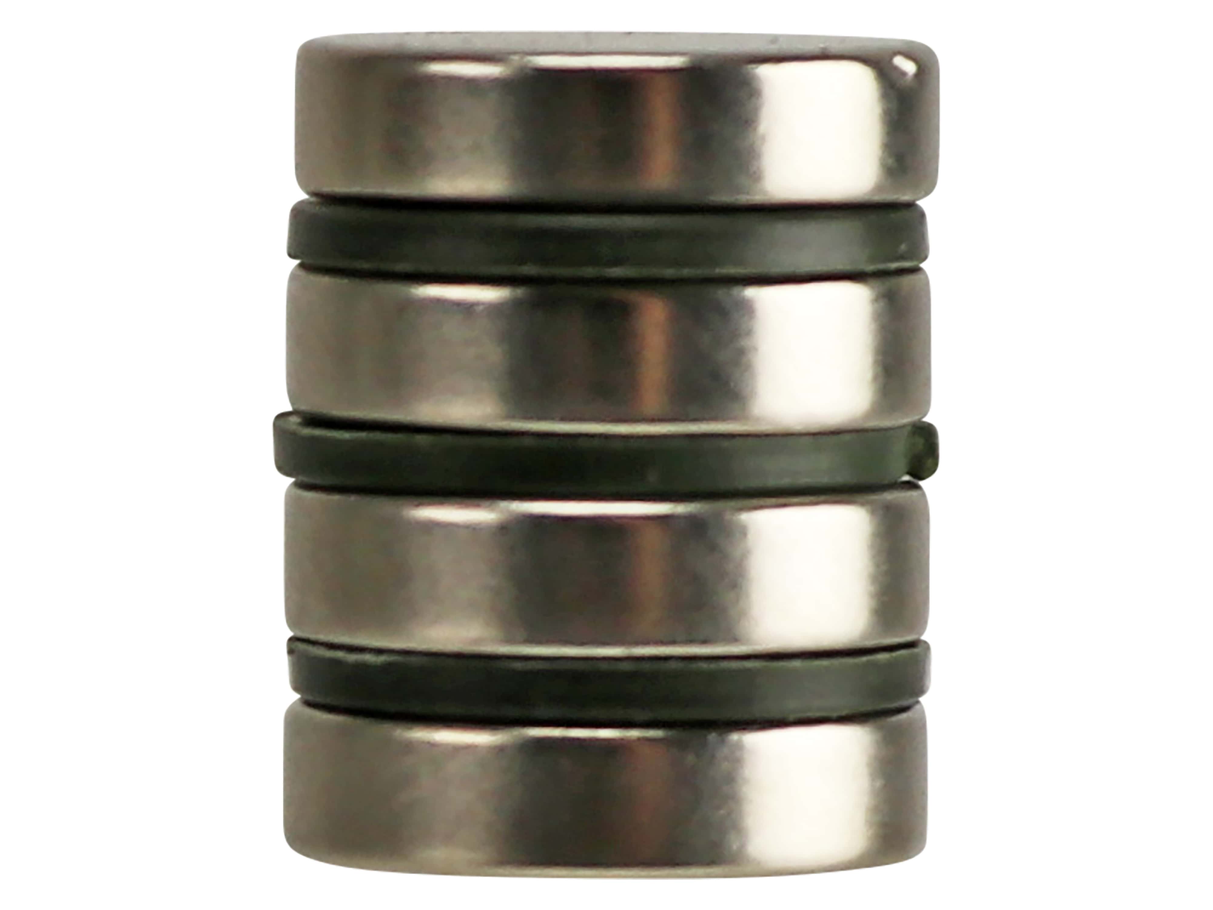 Neodym-Scheibenmagnete N45, 12x3 mm, 4 Stück