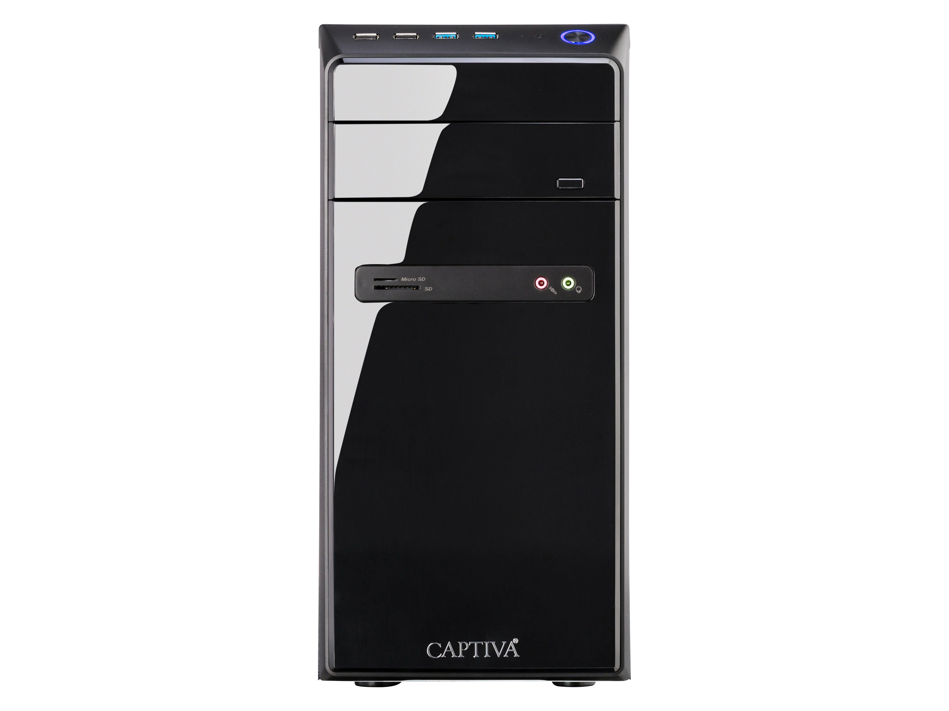 CAPTIVA Desktop-PC I80-373 Power Starter Intel® Core™ i5-14400, 32 GB DDR4, 2 TB M.2 SSD NVME