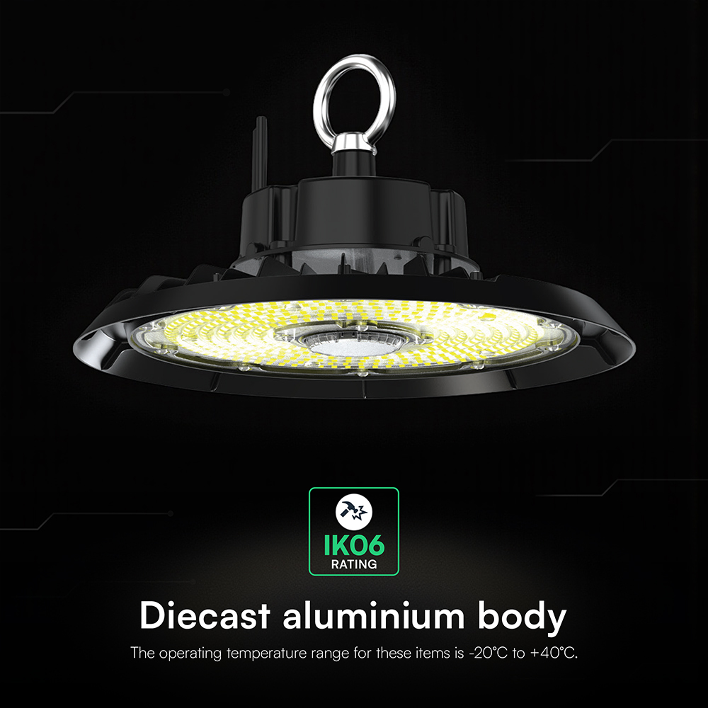 V-TAC LED-Hallenstrahler VT-240766, EEK: D, 150W, 23250lm, 6500K, 90°, IP65
