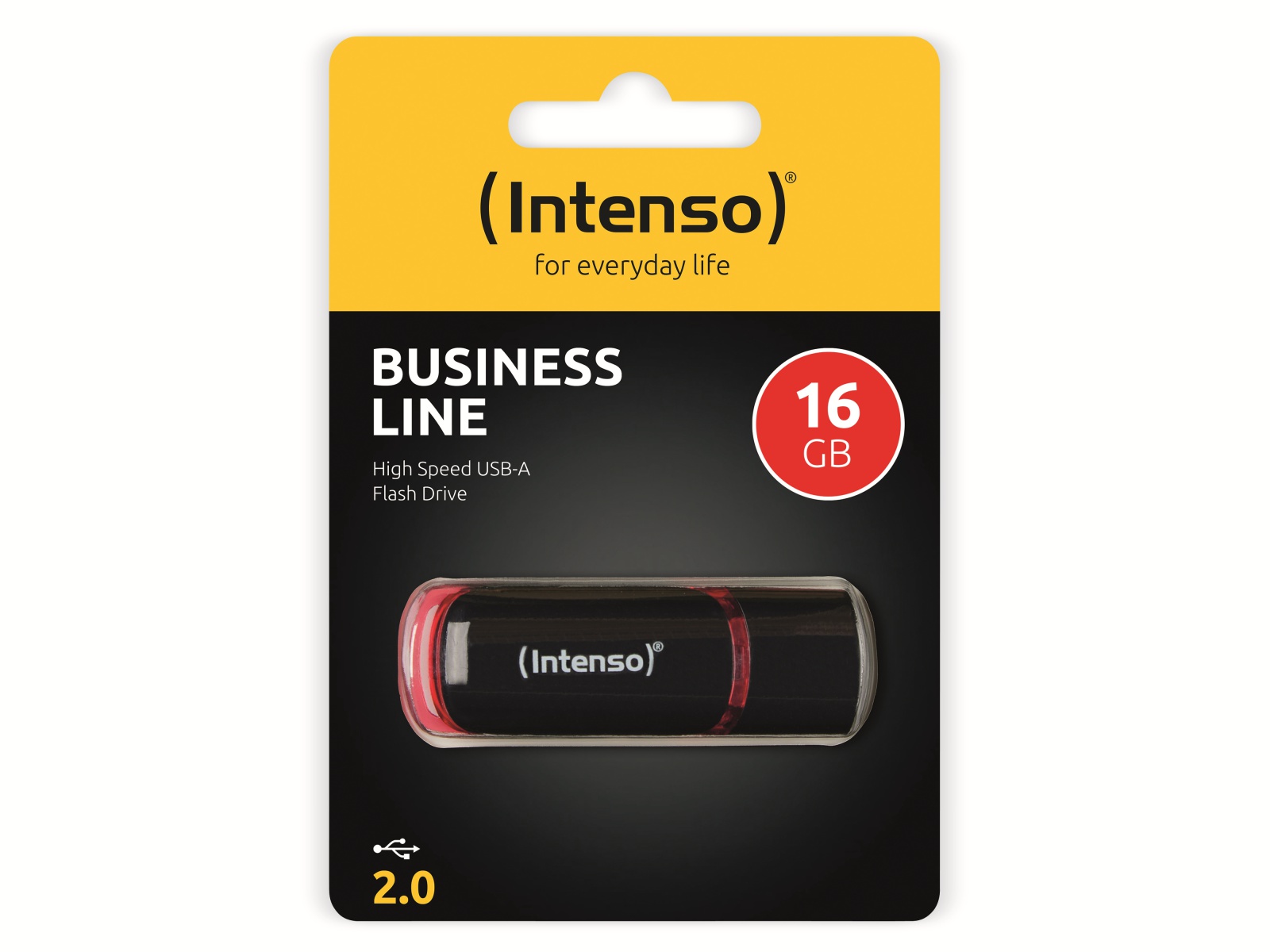 INTENSO USB-Stick Business Line 3511470 USB 2.0 16GB INTENSO USB 2.0 Speicherstick Business Line, 16 GB