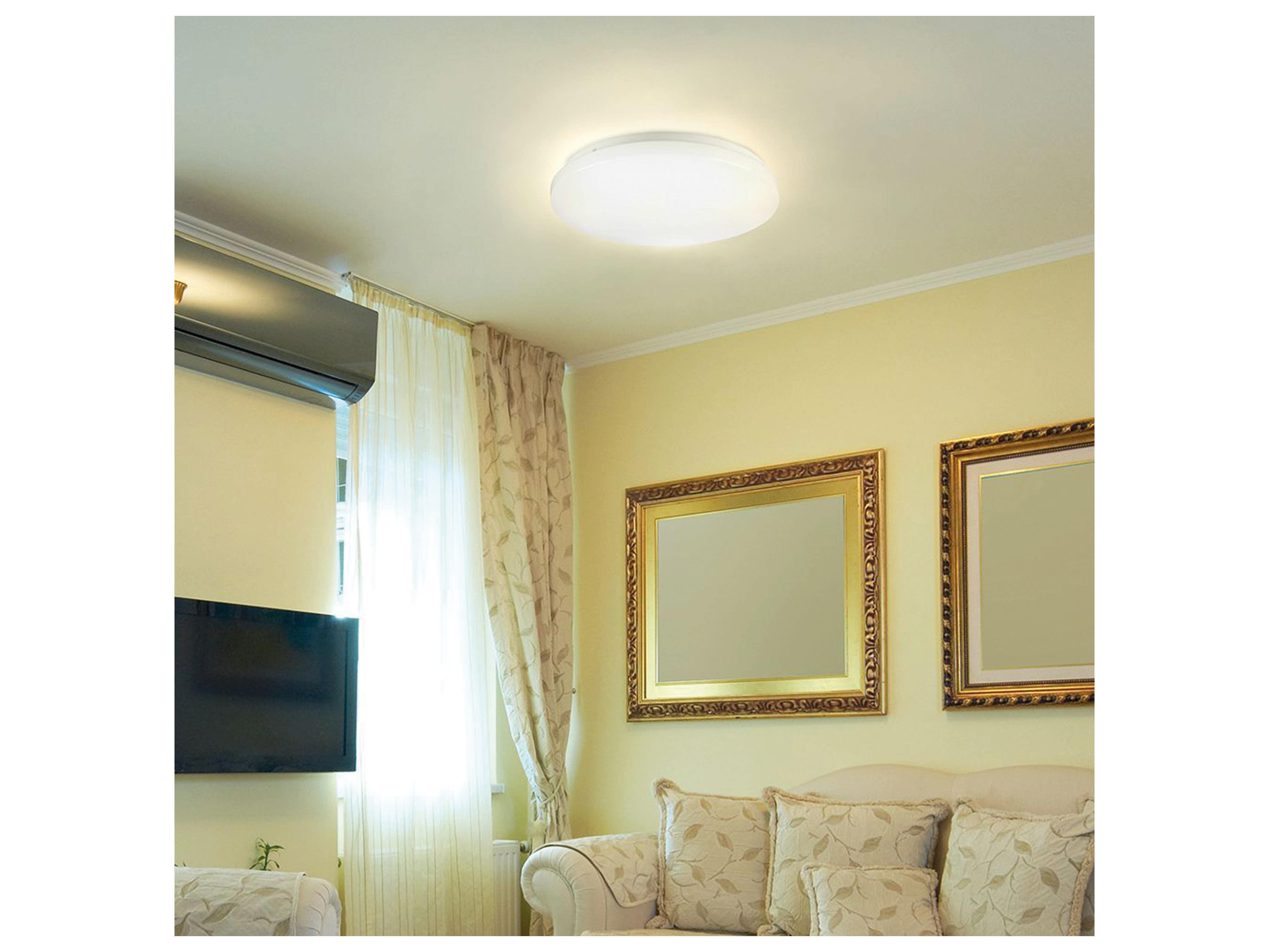 V-TAC LED-Deckenleuchte VT-8424, Kuppel, 350mm, 24W, TW