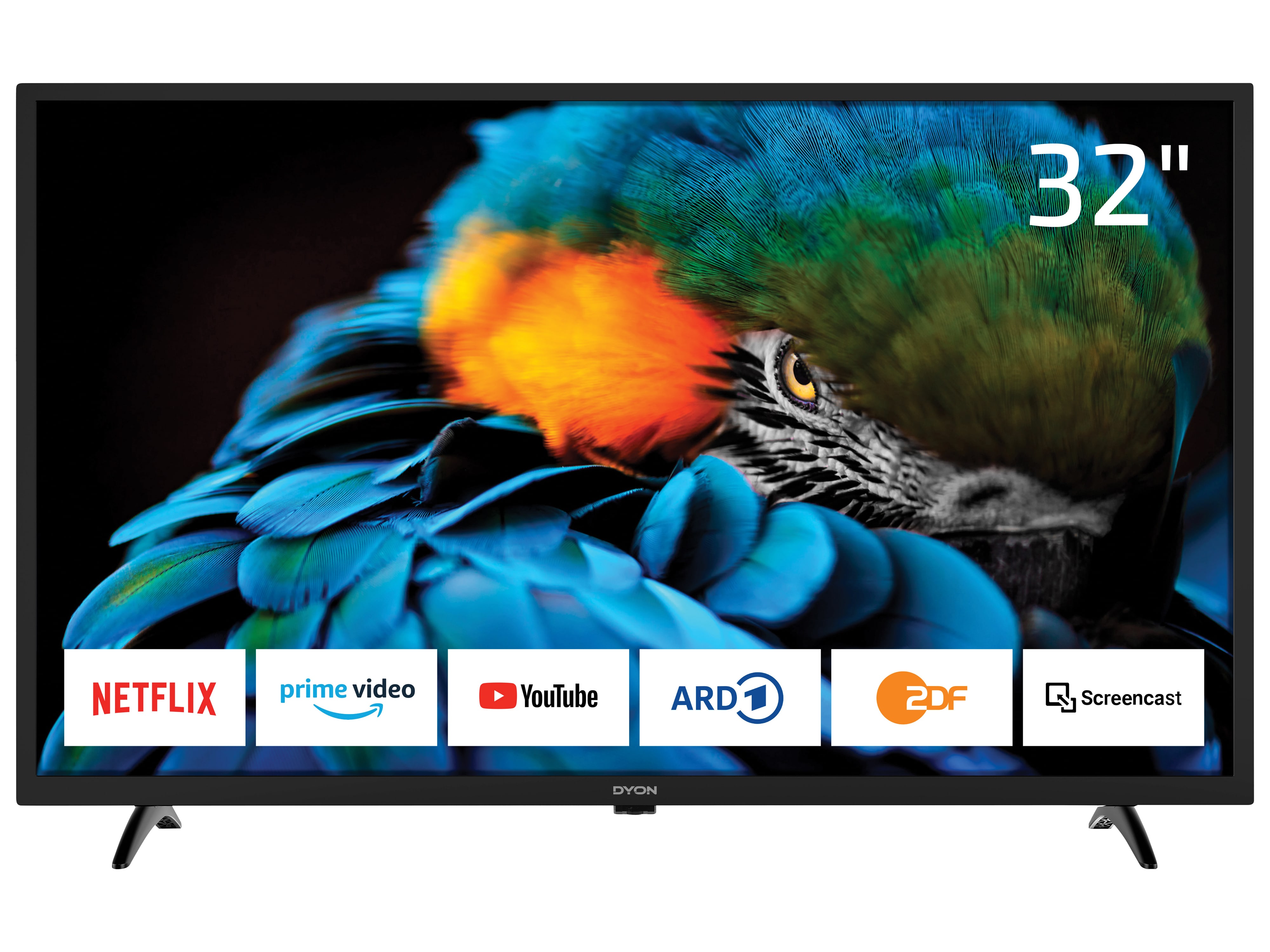 DYON LED-TV Smart 32 XT, 80 cm (32"), HD, Wlan, EEK F