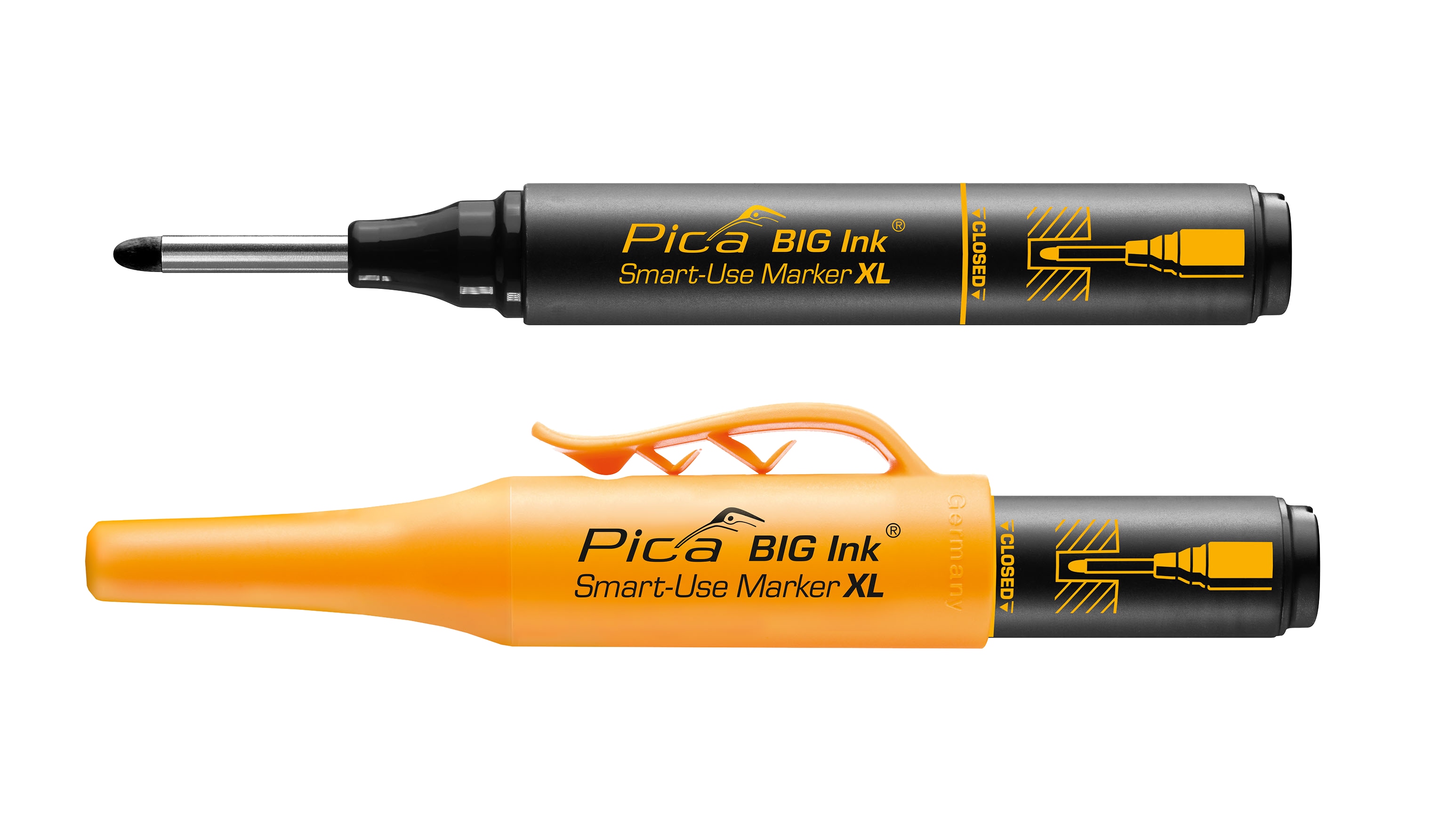 PICA BIG Ink Smart-Use Marker XL 170/46/SB, schwarz PICA BIG Ink Smart-Use Marker XL 170/46/SB, schwarz