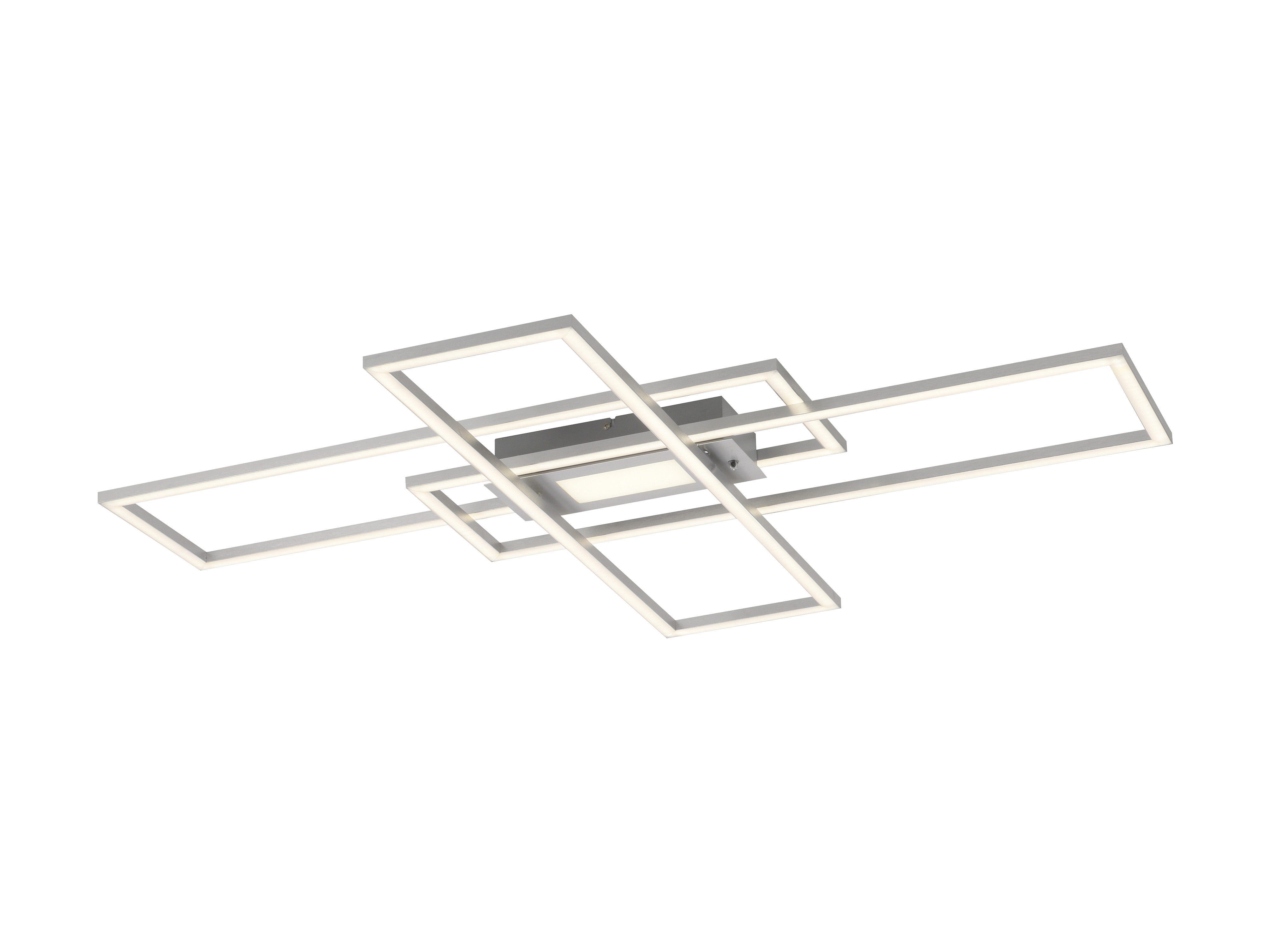 JUST LIGHT LED-Deckenleuchte 14693-55, 45W, 5500lm, silber
