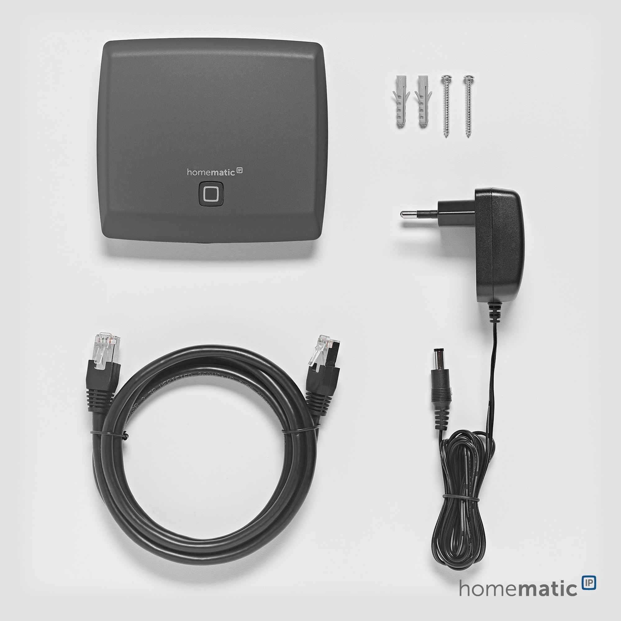 HOMEMATIC IP Starter Set Outdoor Steckdose – Access Point & Schalt-M5ess-Kabel