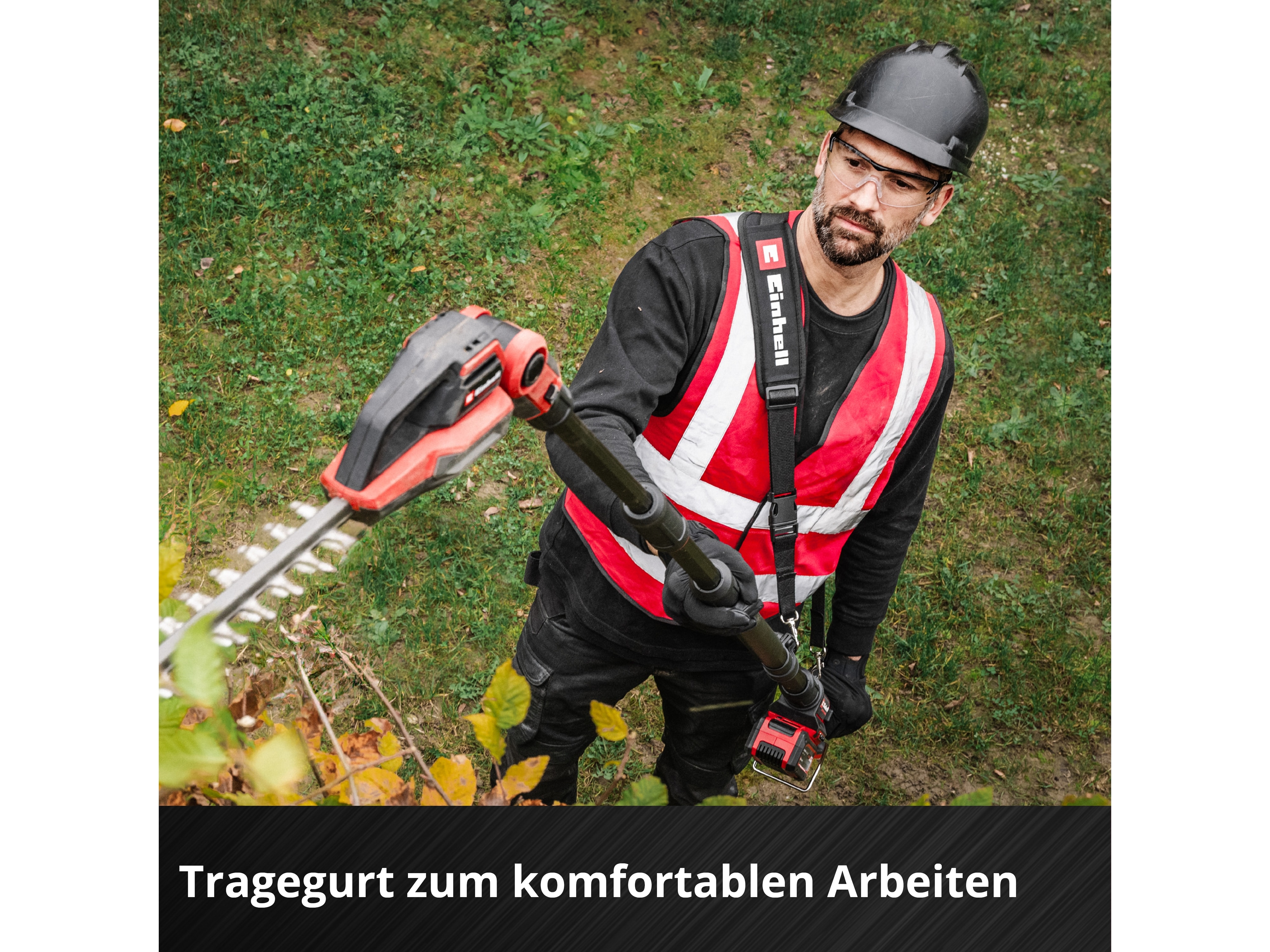 EINHELL PROFESSIONAL Akku-Teleskop-Heckenschere GP-HH 18/50 Li T BL, Solo
