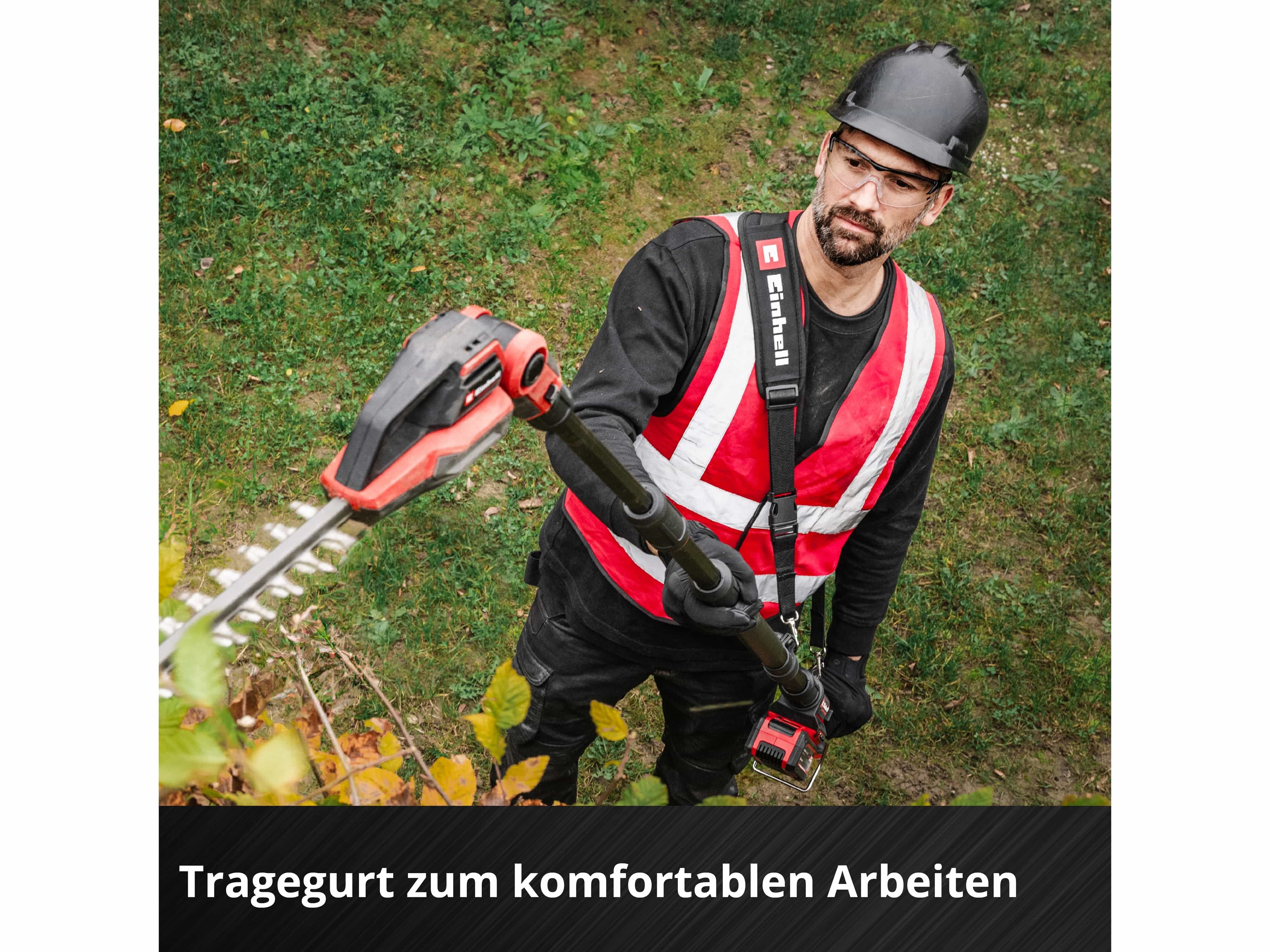 EINHELL PROFESSIONAL Akku-Teleskop-Heckenschere GP-HH 18/50 Li T BL, Solo